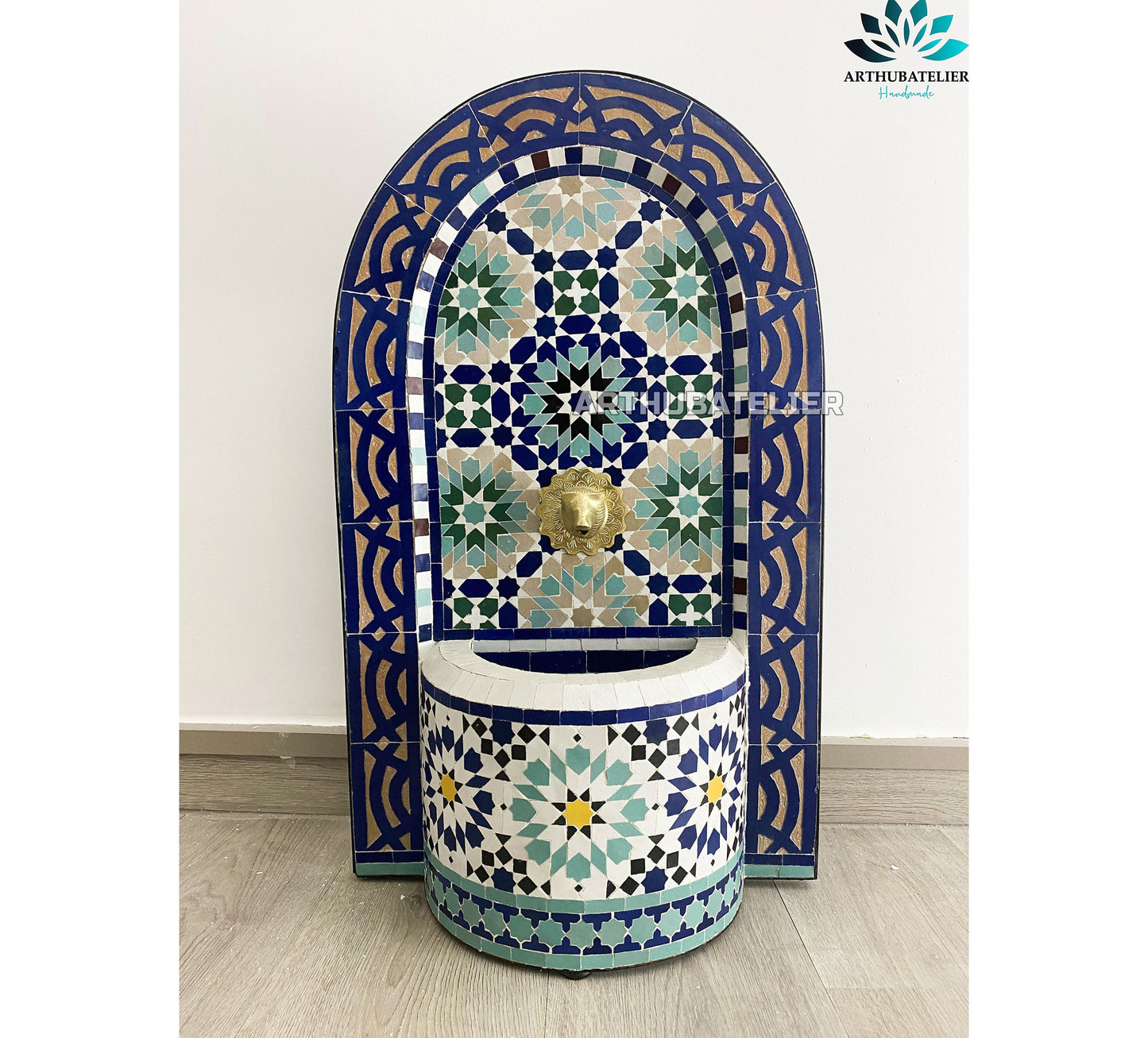 Classic Moroccan Wall Fountain – Timeless Beauty & Elegance