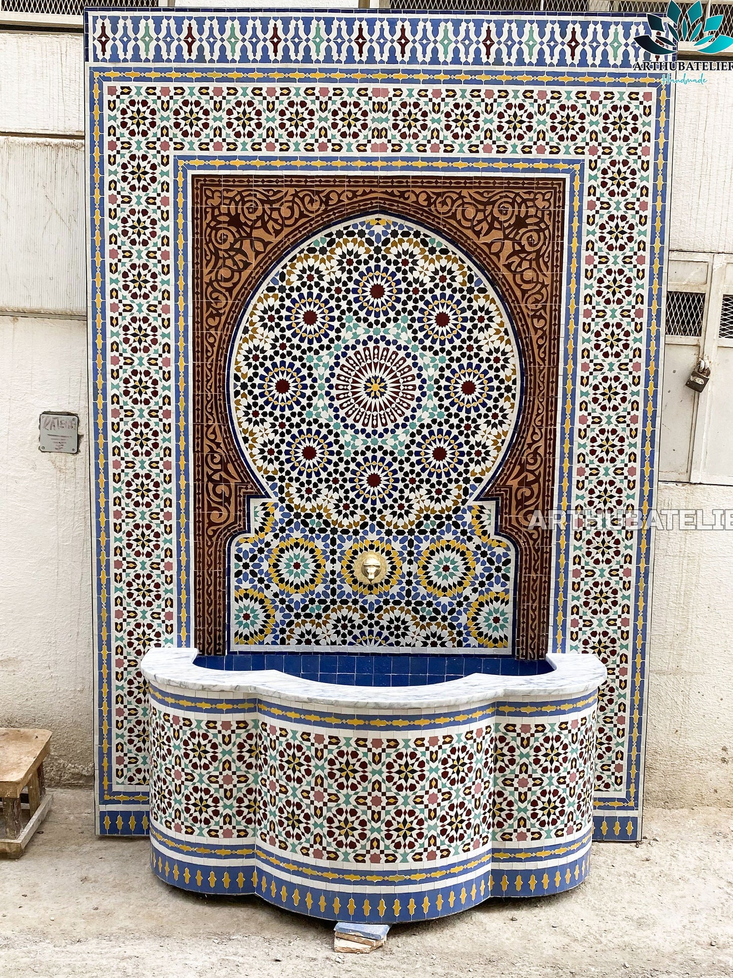 Andalusian Elegance Moroccan Fountain – A Timeless Masterpiece