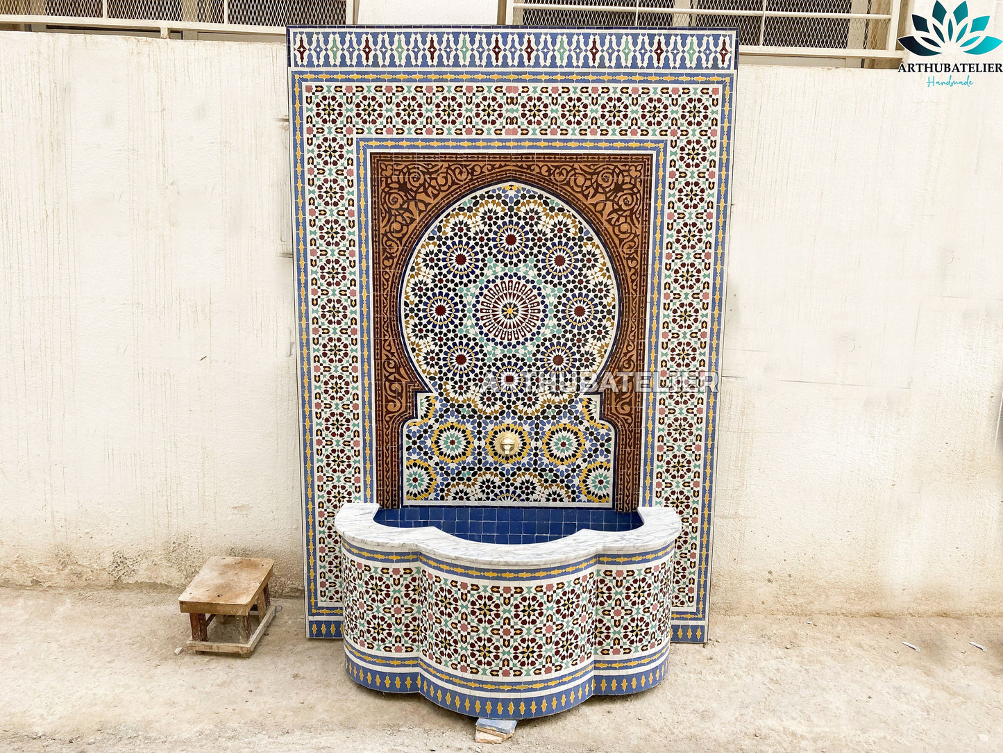Andalusian Elegance Moroccan Fountain – A Timeless Masterpiece