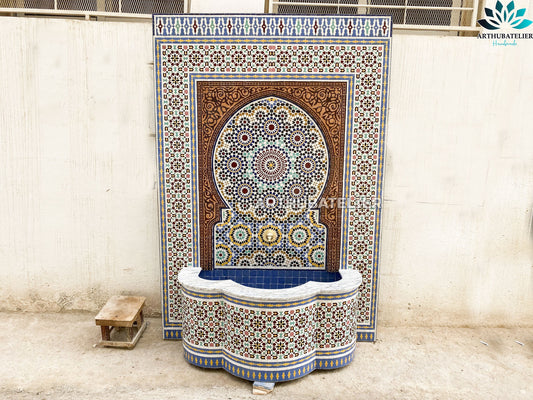 Andalusian Elegance Moroccan Fountain – A Timeless Masterpiece