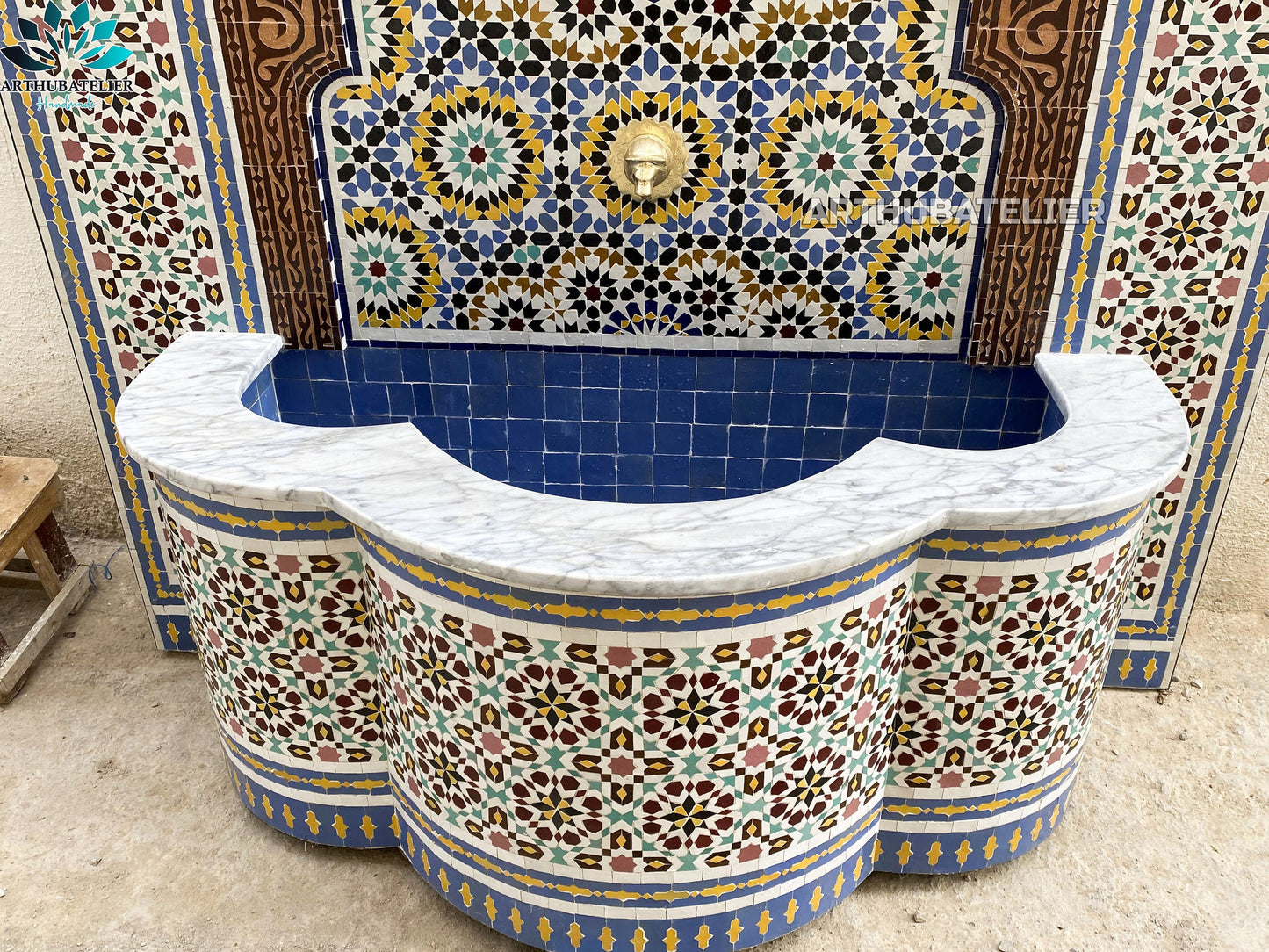 Andalusian Elegance Moroccan Fountain – A Timeless Masterpiece