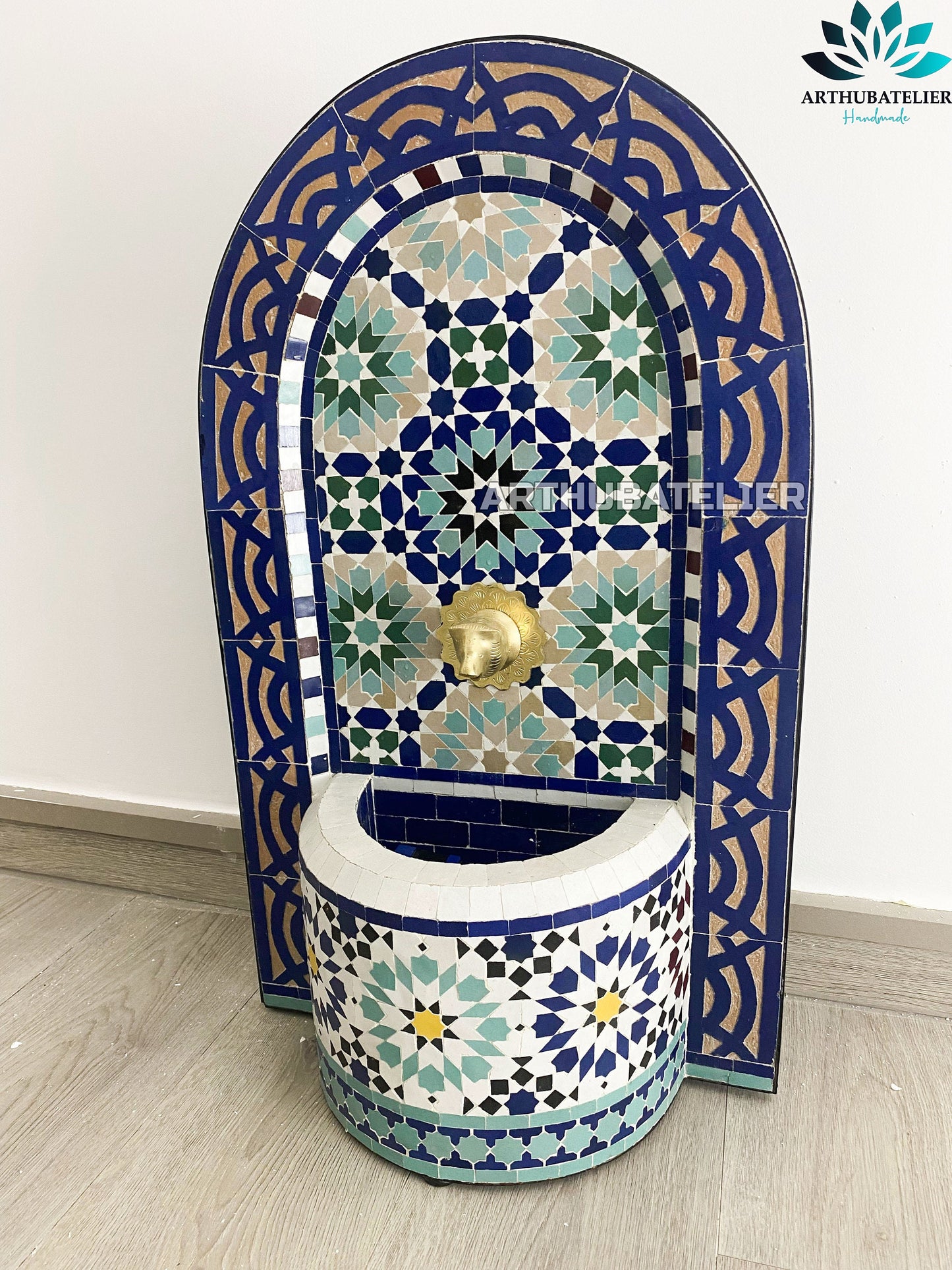 Classic Moroccan Wall Fountain – Timeless Beauty & Elegance