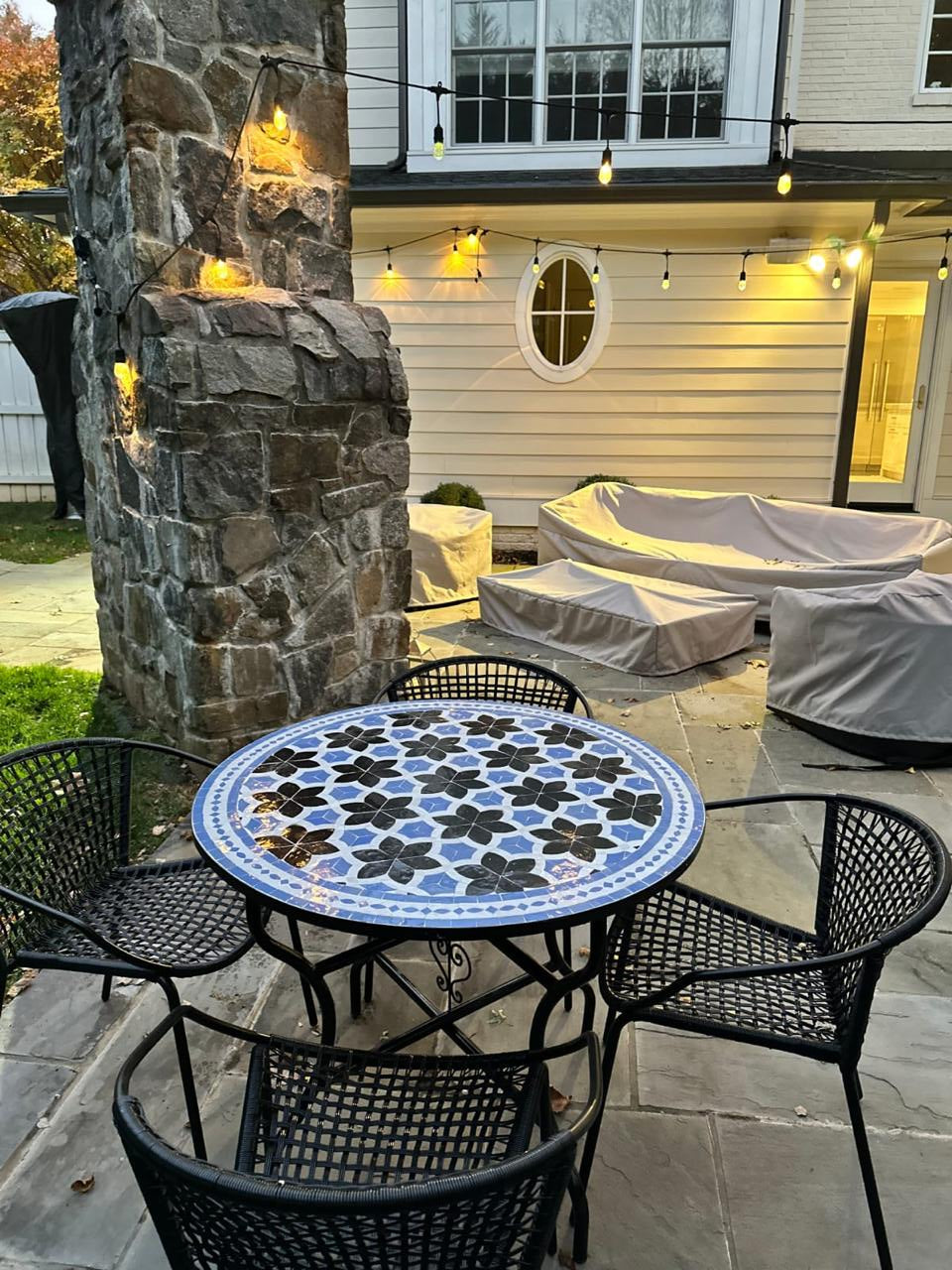 Mosaic Round Tables