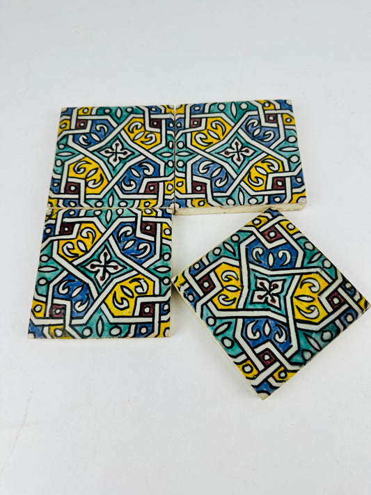 Andalusian Geometric Moroccan Tile