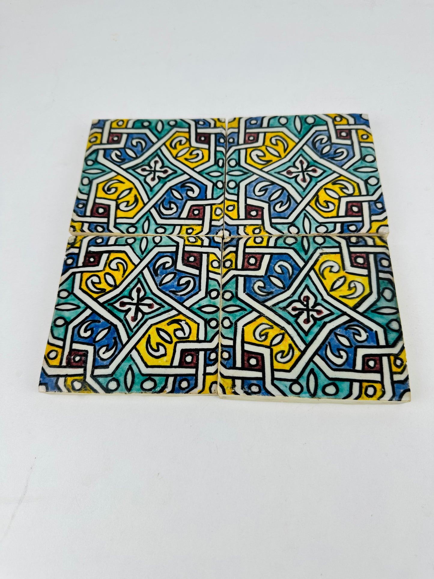 Andalusian Geometric Moroccan Tile