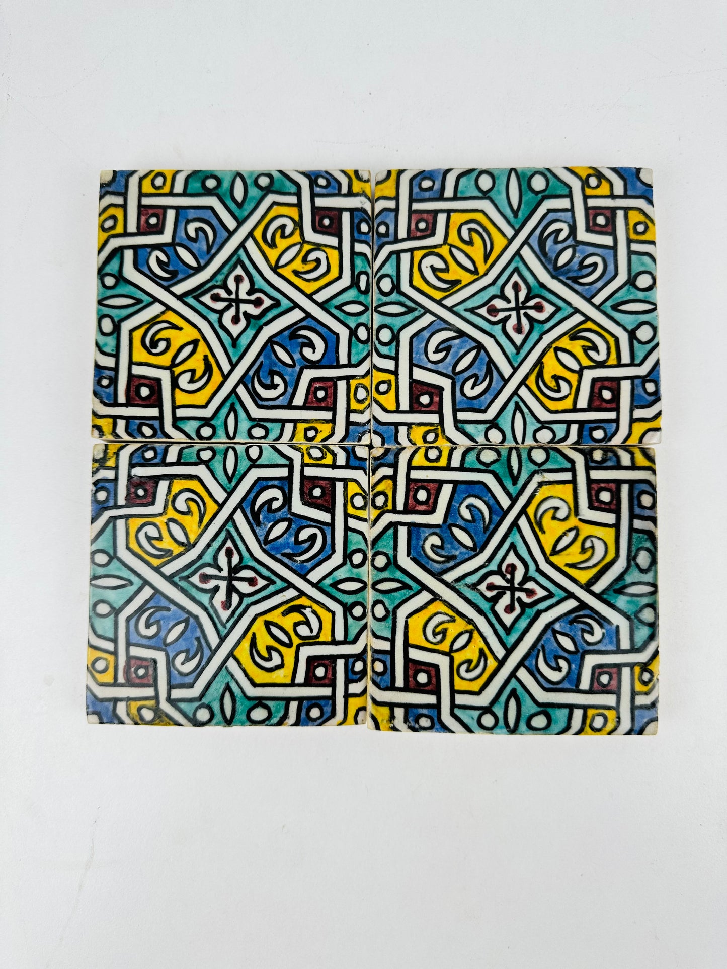 Andalusian Geometric Moroccan Tile