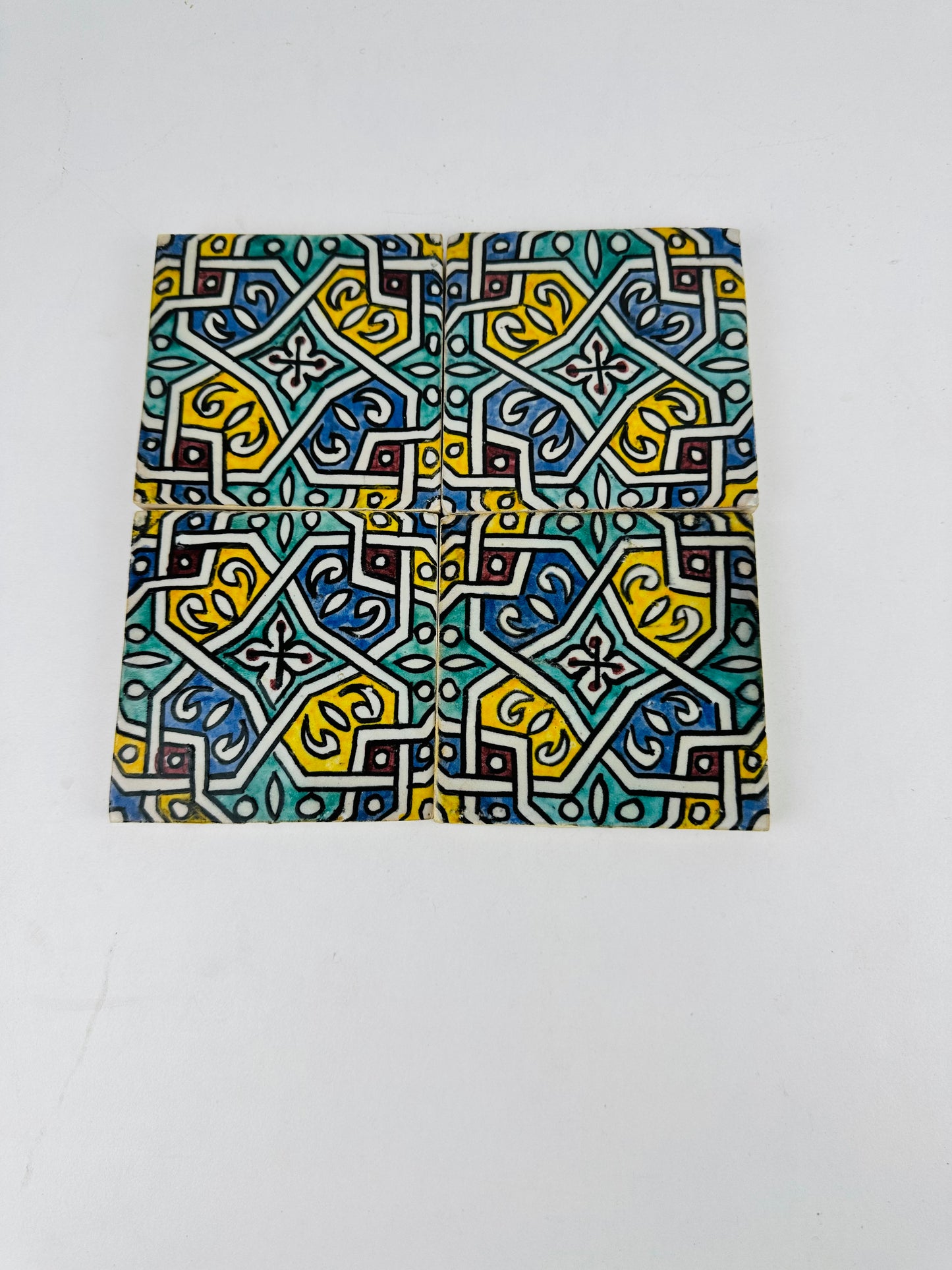 Andalusian Geometric Moroccan Tile