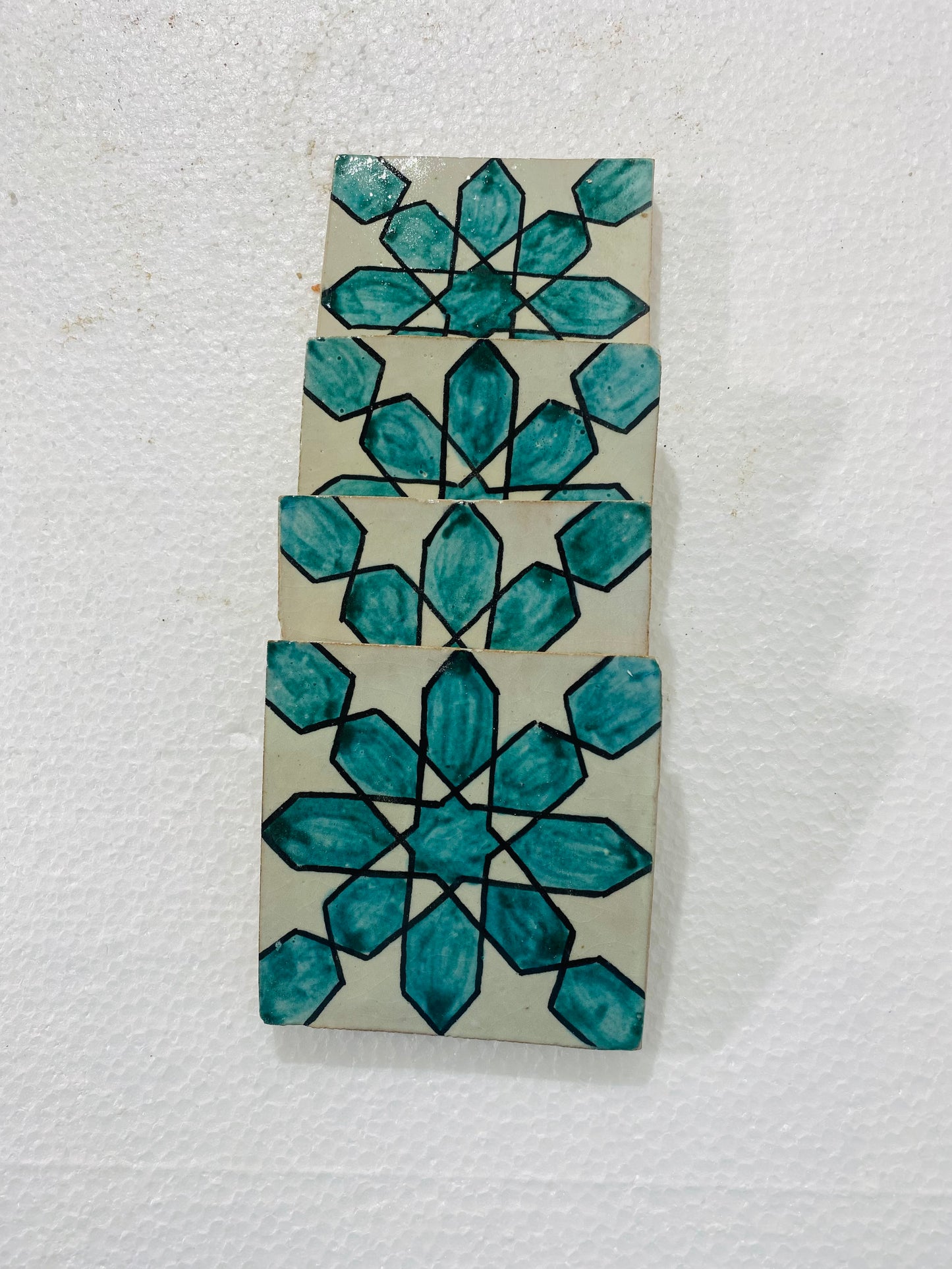 Emerald Star Moroccan Zellige Tiles