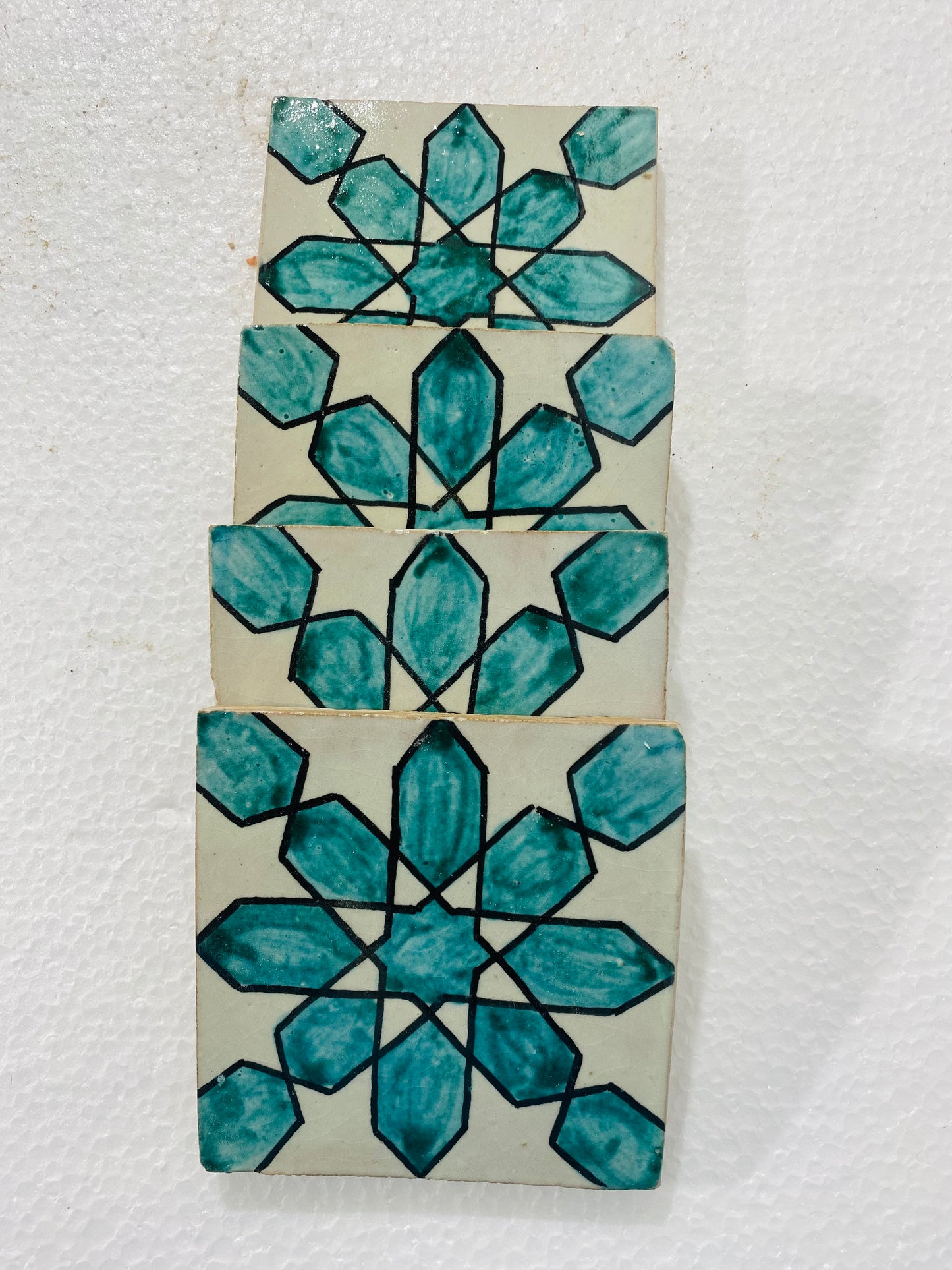 Emerald Star Moroccan Zellige Tiles