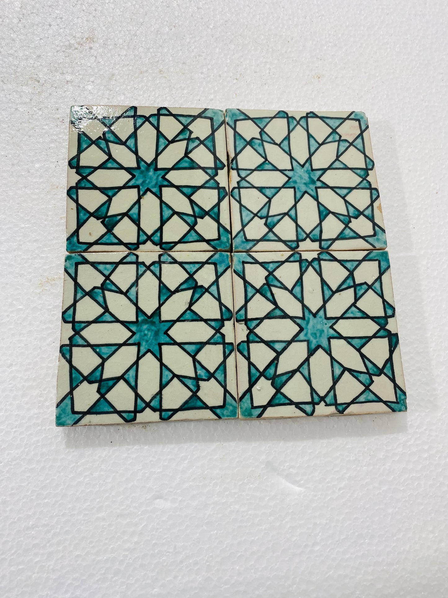 Ethereal Star Moroccan Zellige Tiles