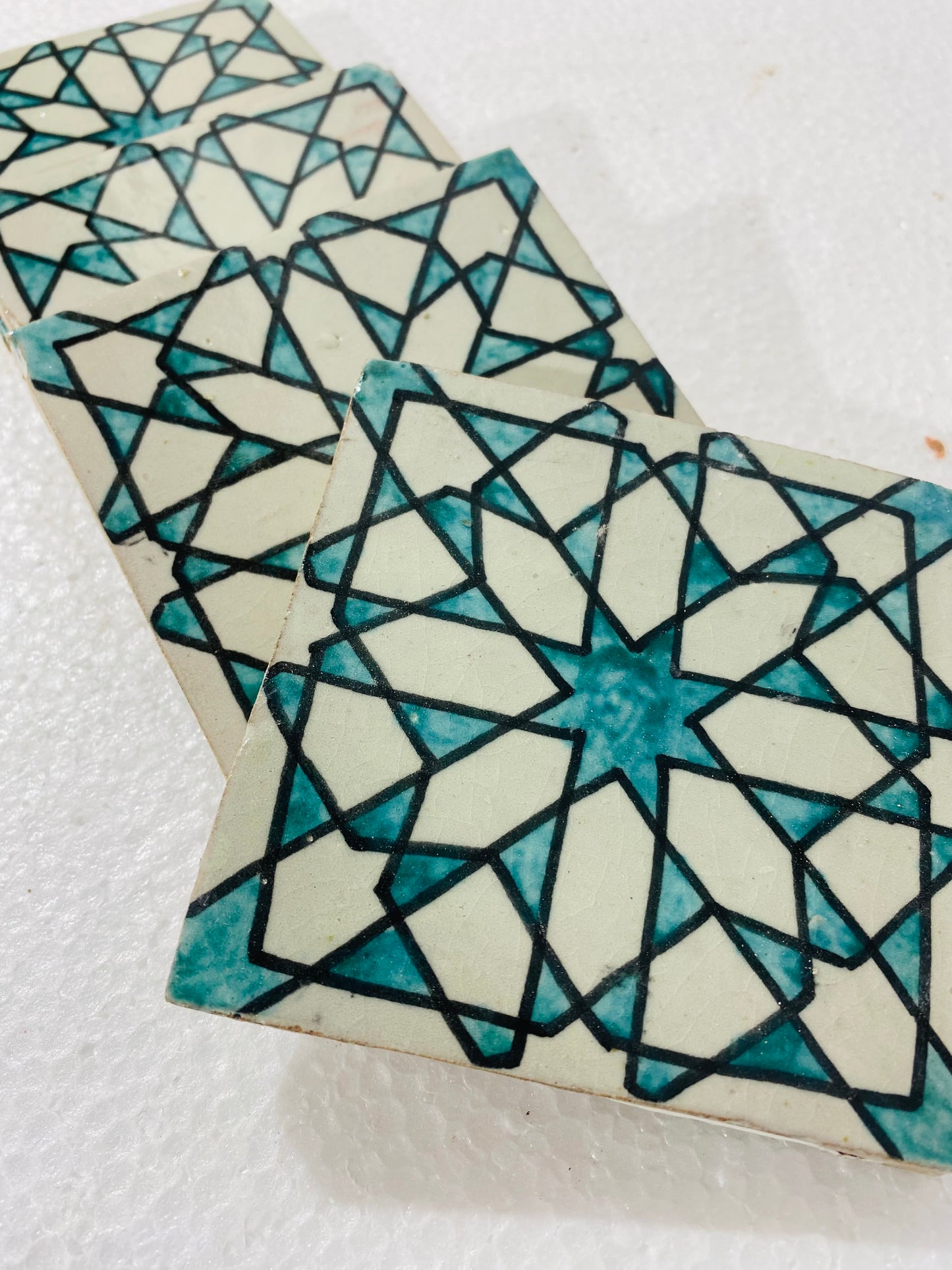 Ethereal Star Moroccan Zellige Tiles