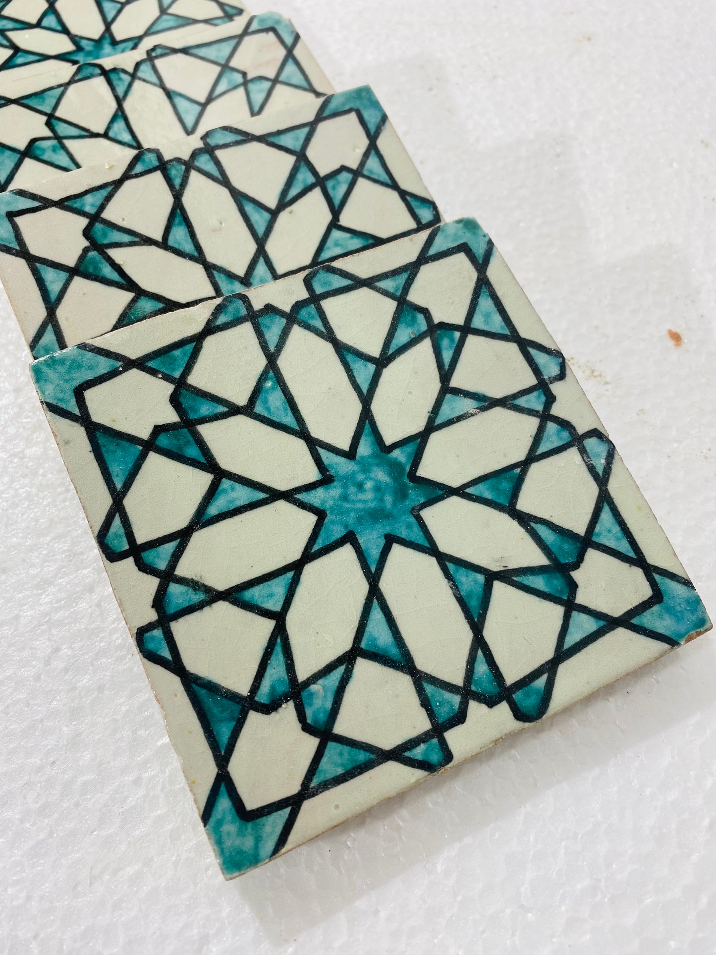 Ethereal Star Moroccan Zellige Tiles