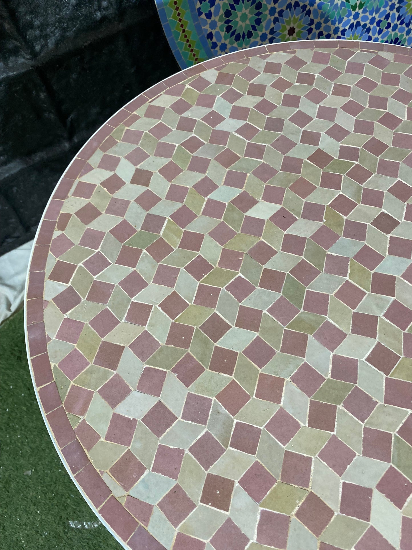 Blush Mirage Mosaic Table