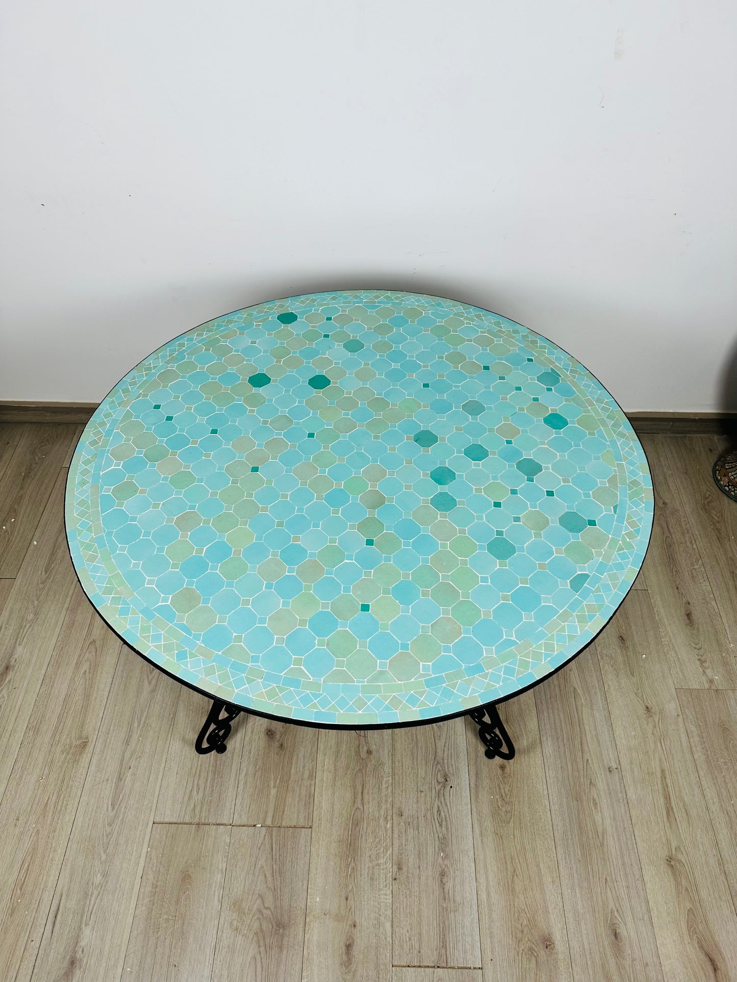 Moroccan Mosaic Table – Ocean Breeze