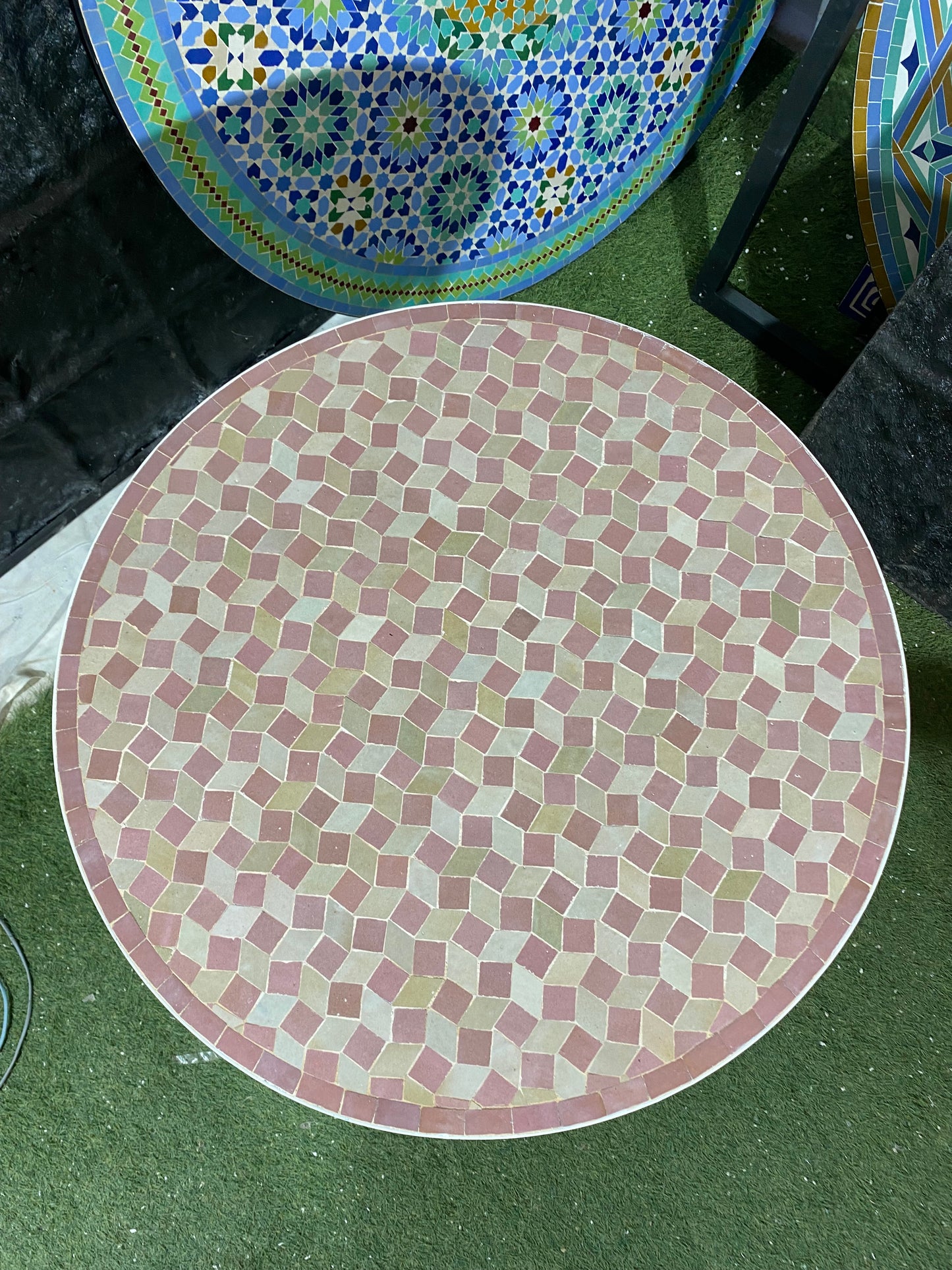 Blush Mirage Mosaic Table