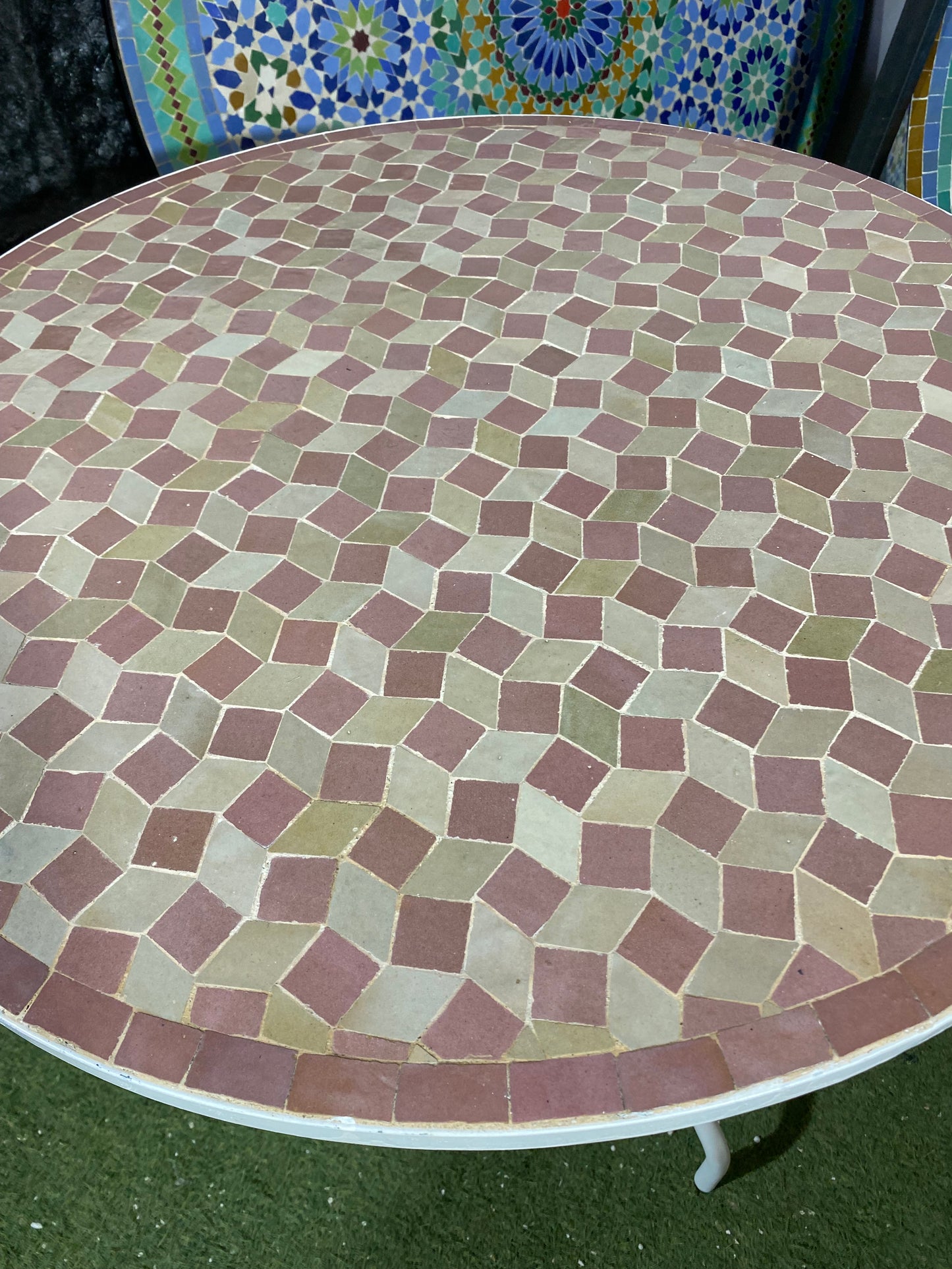 Blush Mirage Mosaic Table