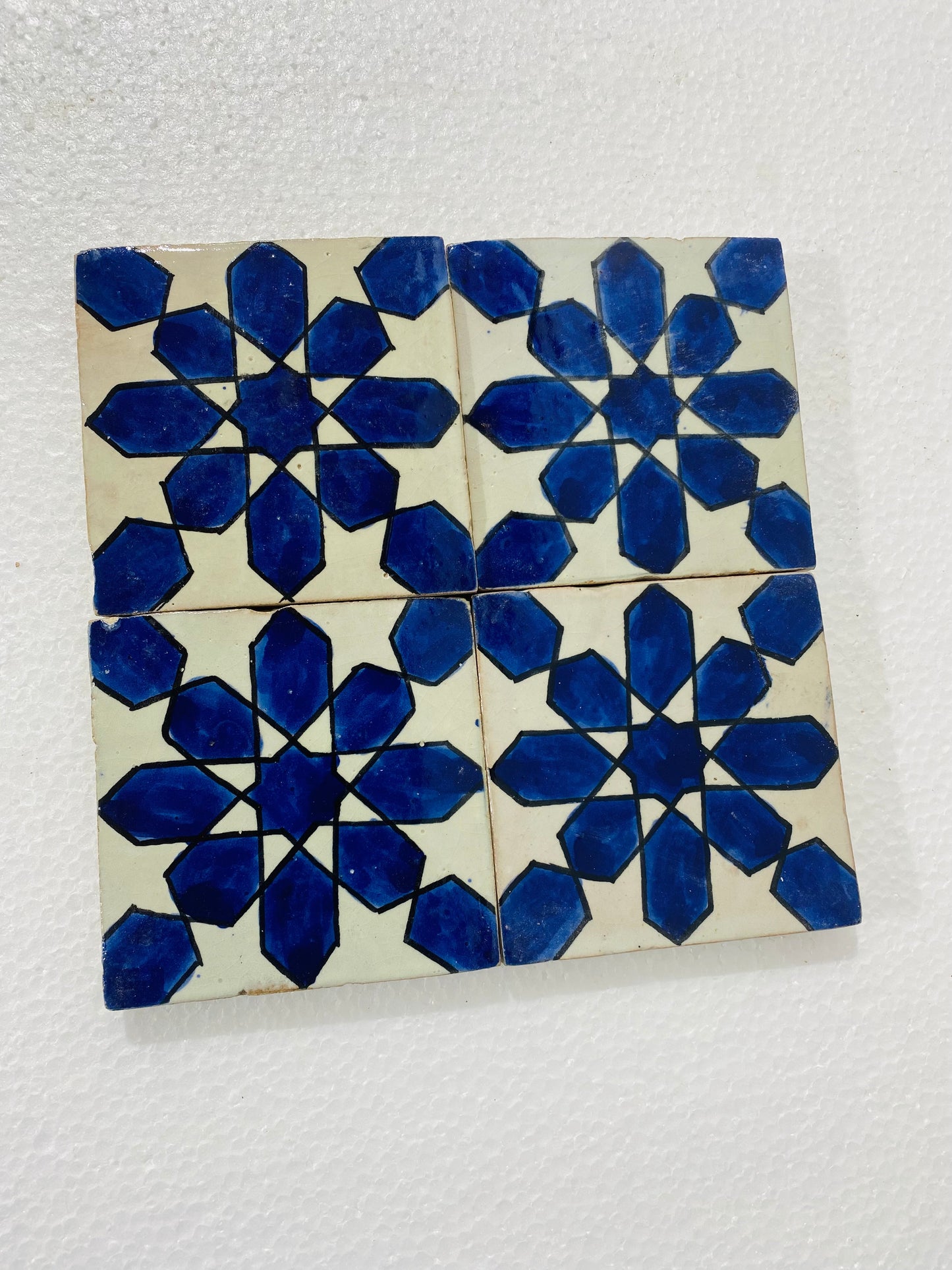 Sapphire Star Moroccan Zellige Tiles