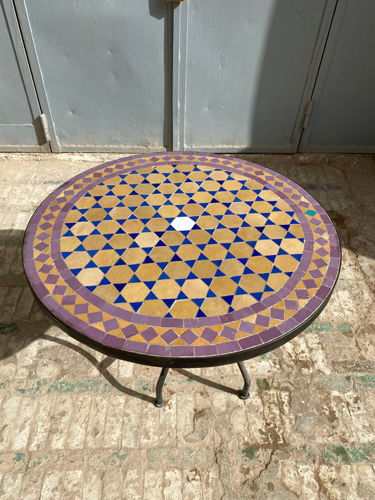 Royal Sunset Mosaic Table