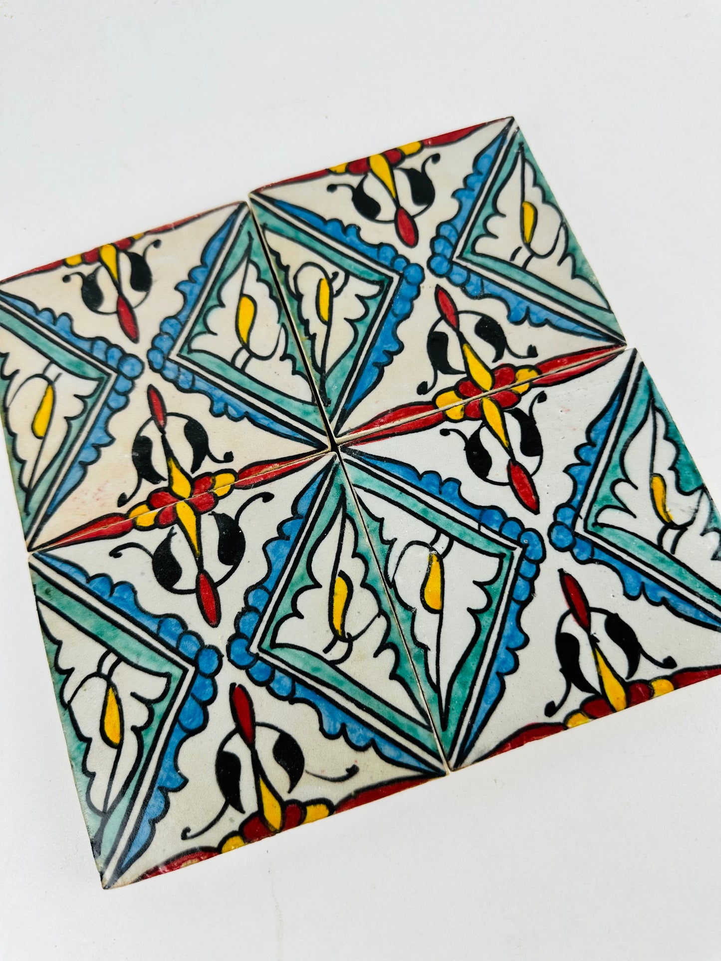 Handmade Moroccan Zellige Tiles – Majestic Arabesque Collection