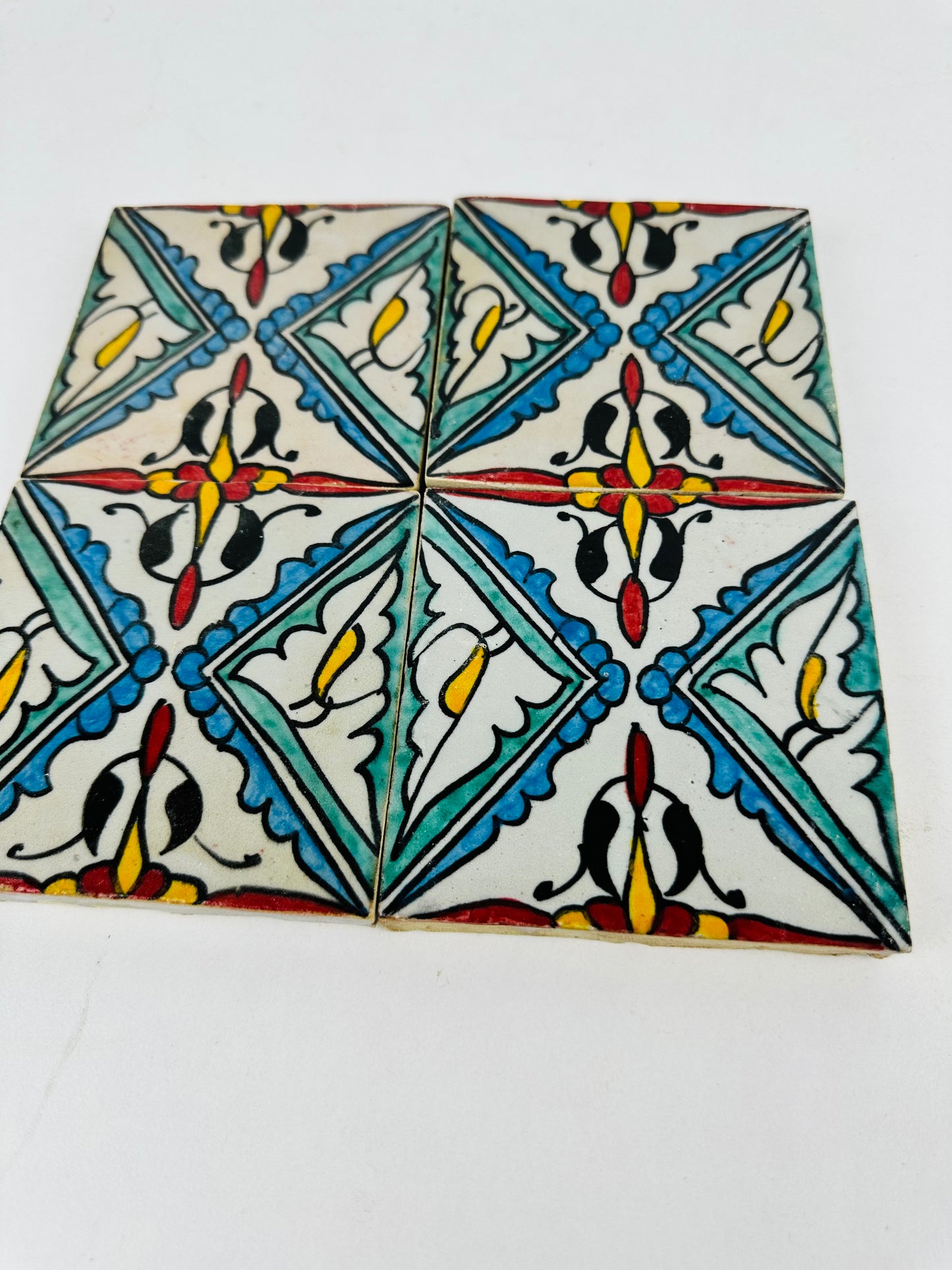 Handmade Moroccan Zellige Tiles – Majestic Arabesque Collection