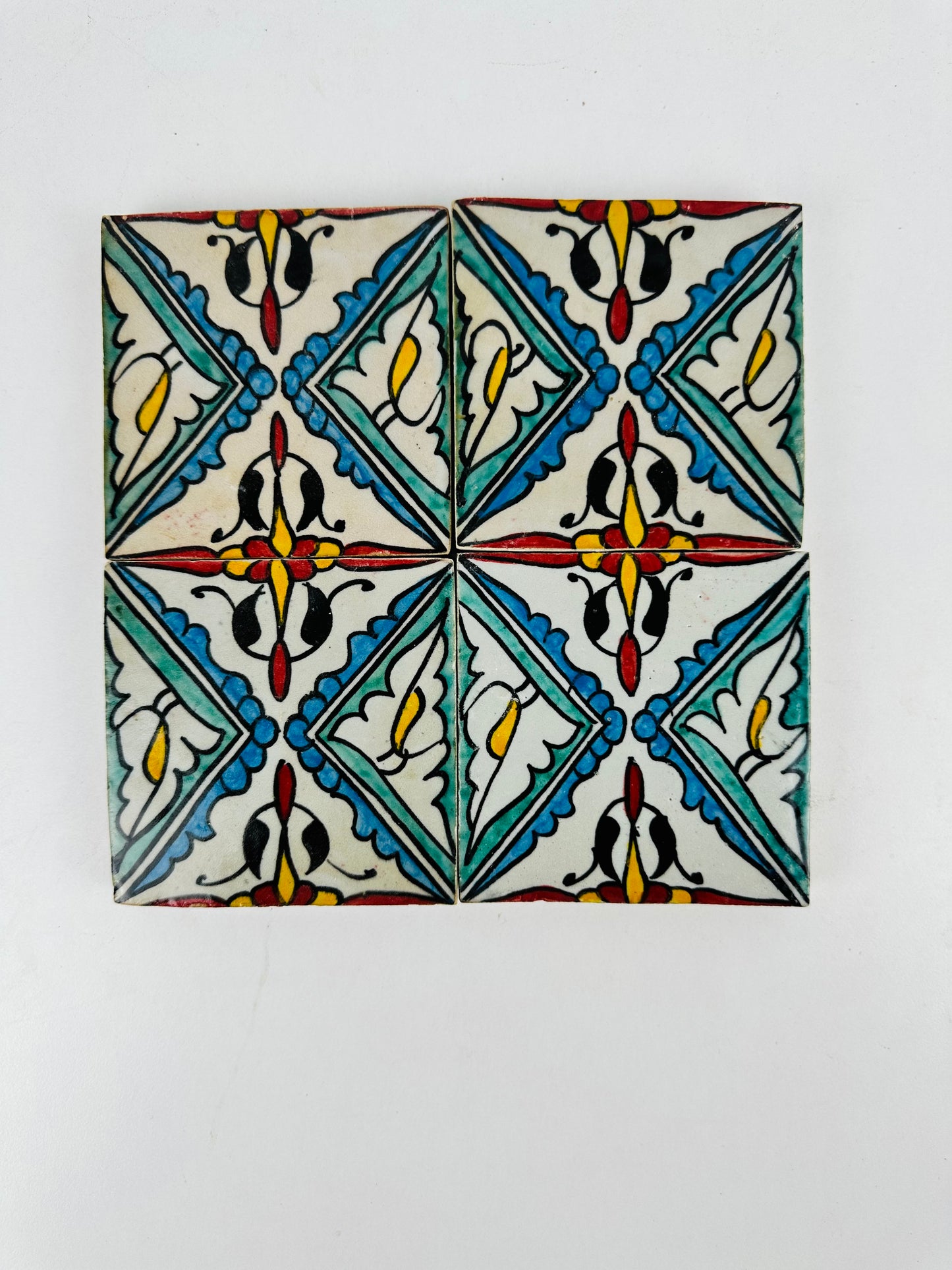 Handmade Moroccan Zellige Tiles – Majestic Arabesque Collection