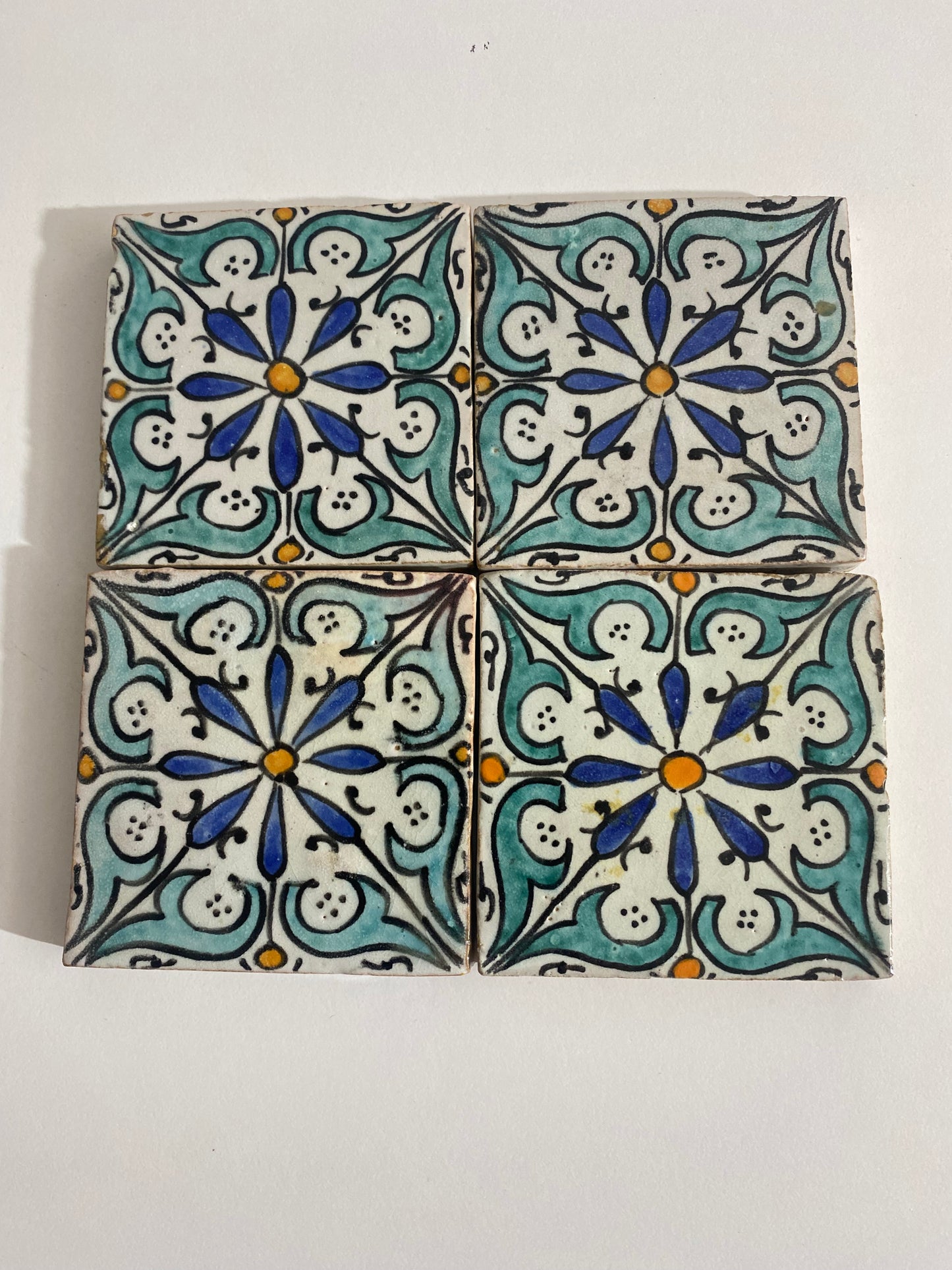 Bathroom and kitchen Ceramic tiles Hand painted tiles 4"x4" 100% for  Remodeling and Projects works wall and ground