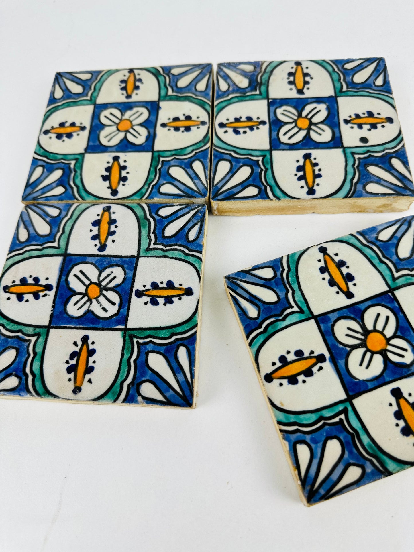 Andalusian Blossom Moroccan Zellige Tiles