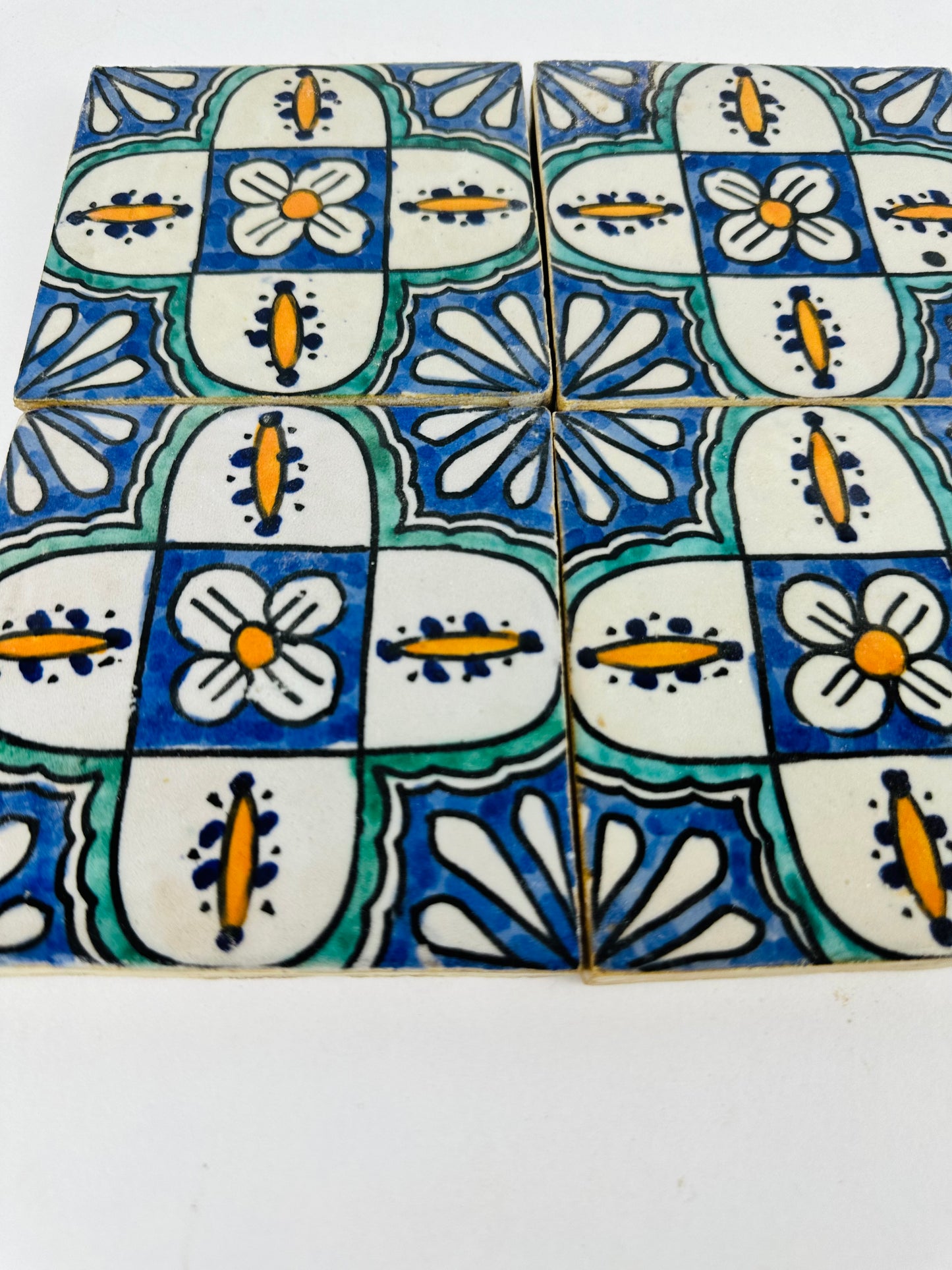 Andalusian Blossom Moroccan Zellige Tiles