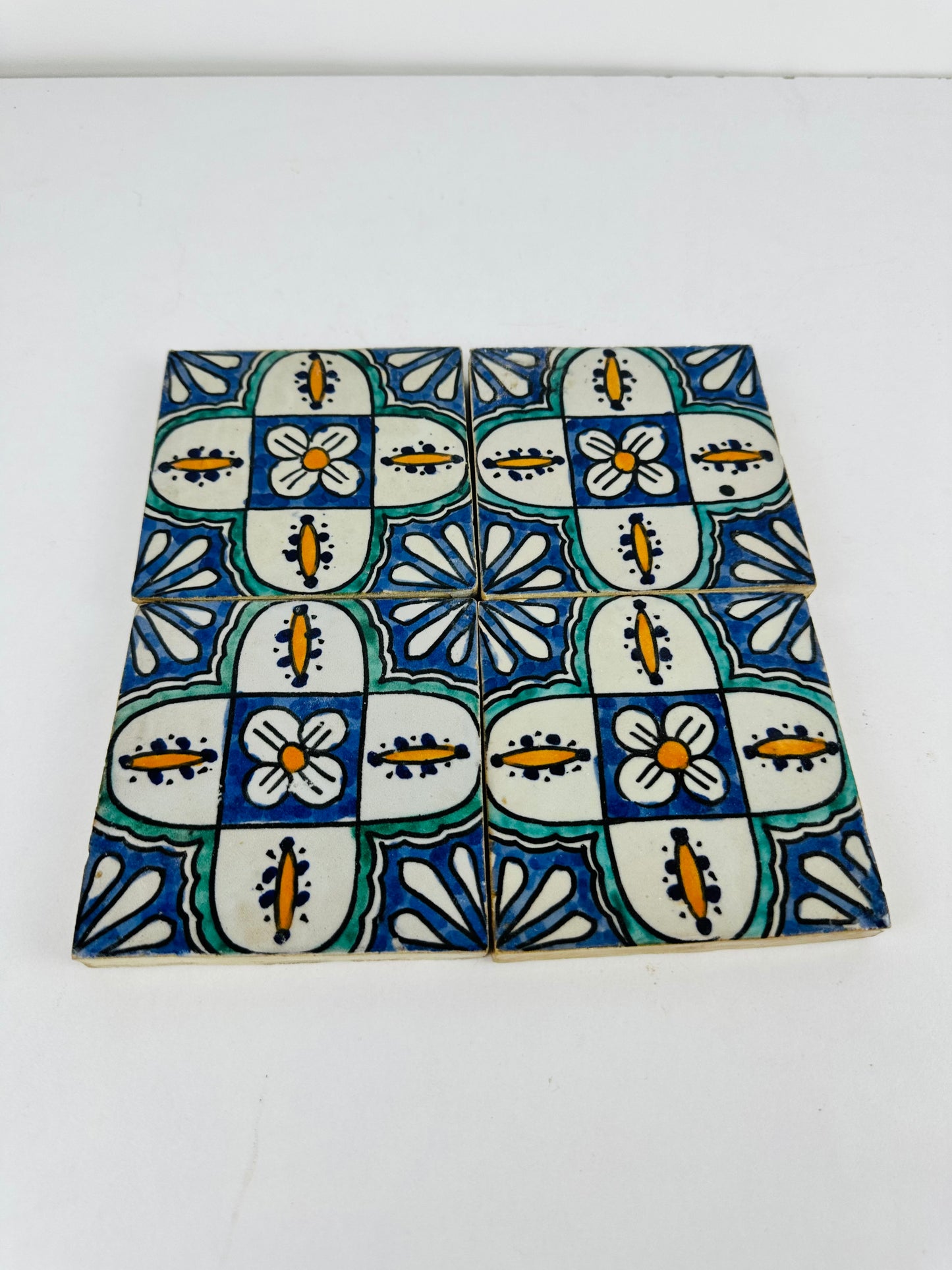 Andalusian Blossom Moroccan Zellige Tiles