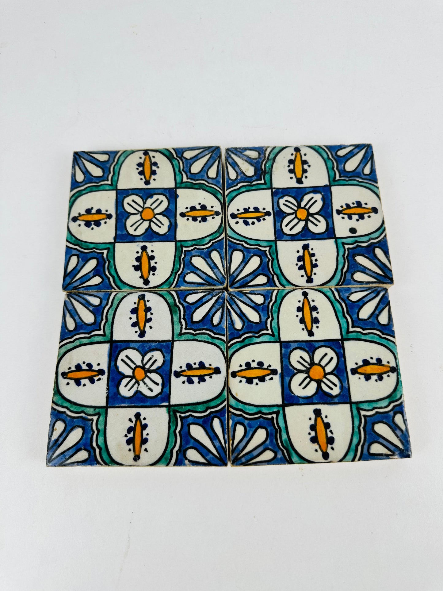 Andalusian Blossom Moroccan Zellige Tiles