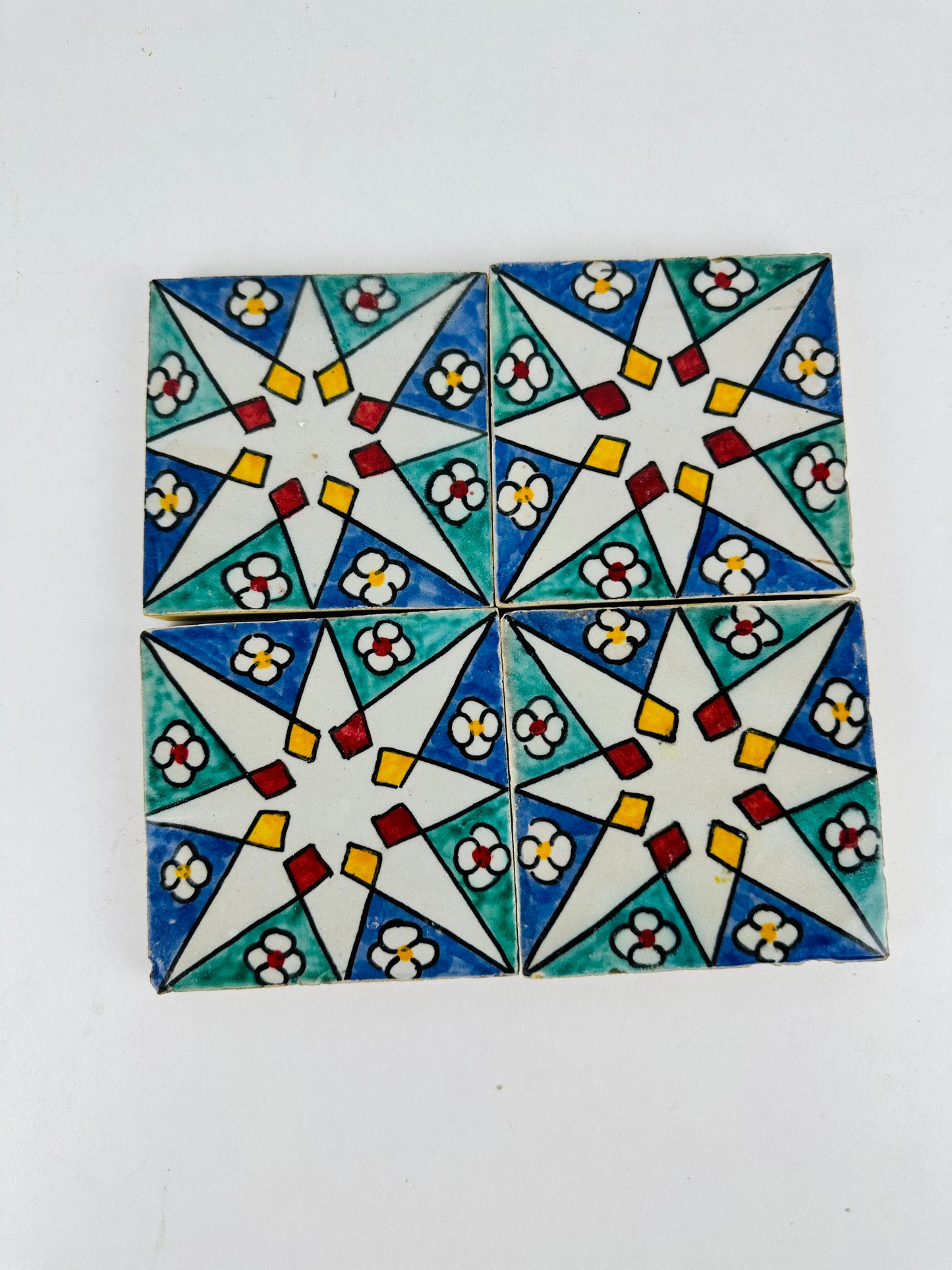 Celestial Star Moroccan Zellige Tiles