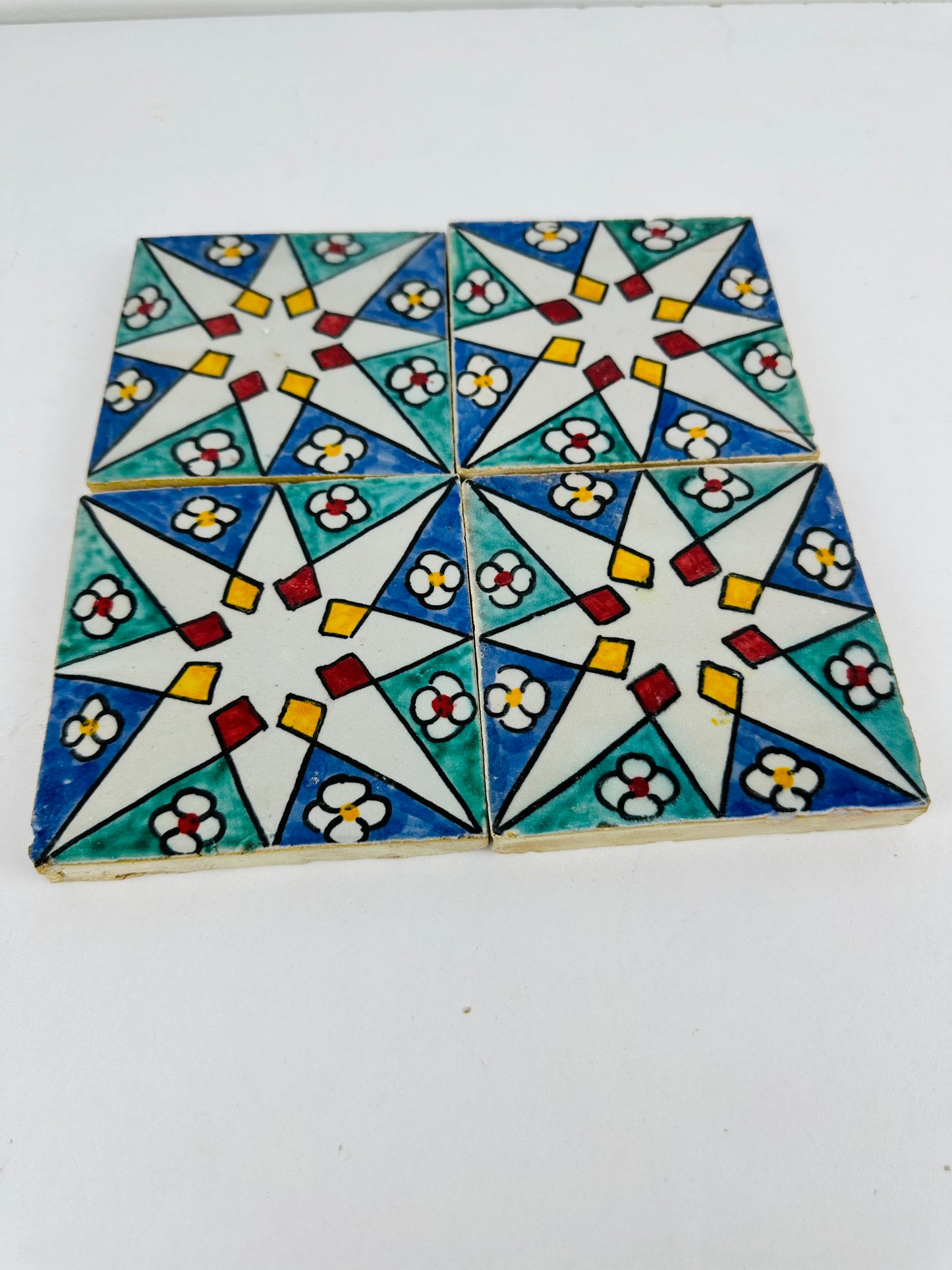 Celestial Star Moroccan Zellige Tiles