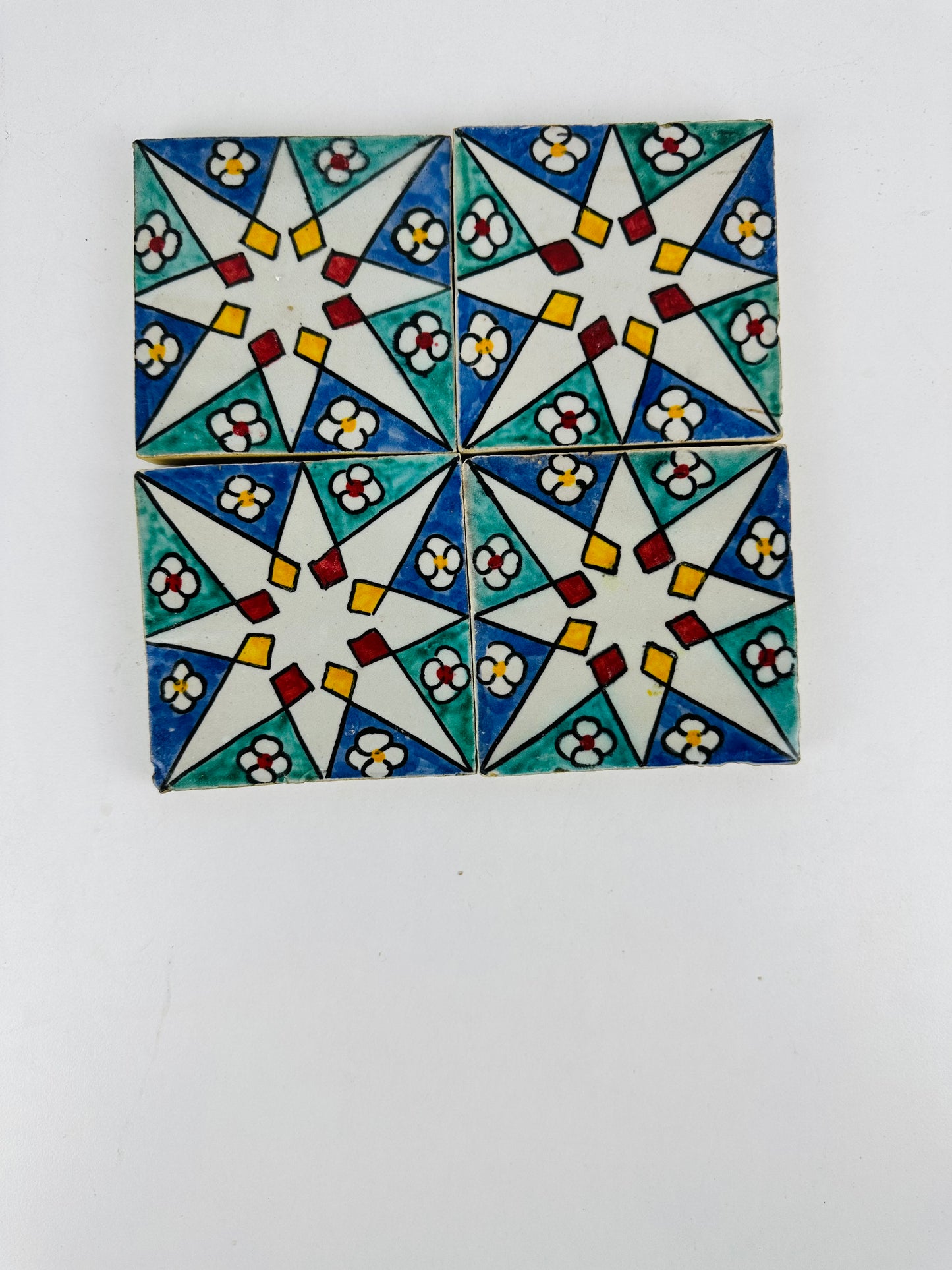 Celestial Star Moroccan Zellige Tiles