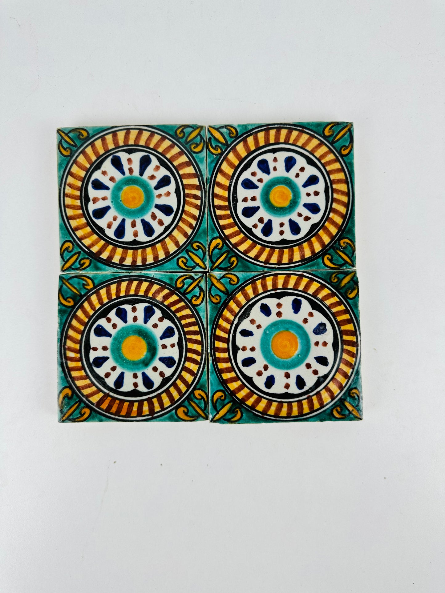 Sunburst Moroccan Zellige Tiles