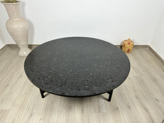 Eclipse Noir Mosaic Table