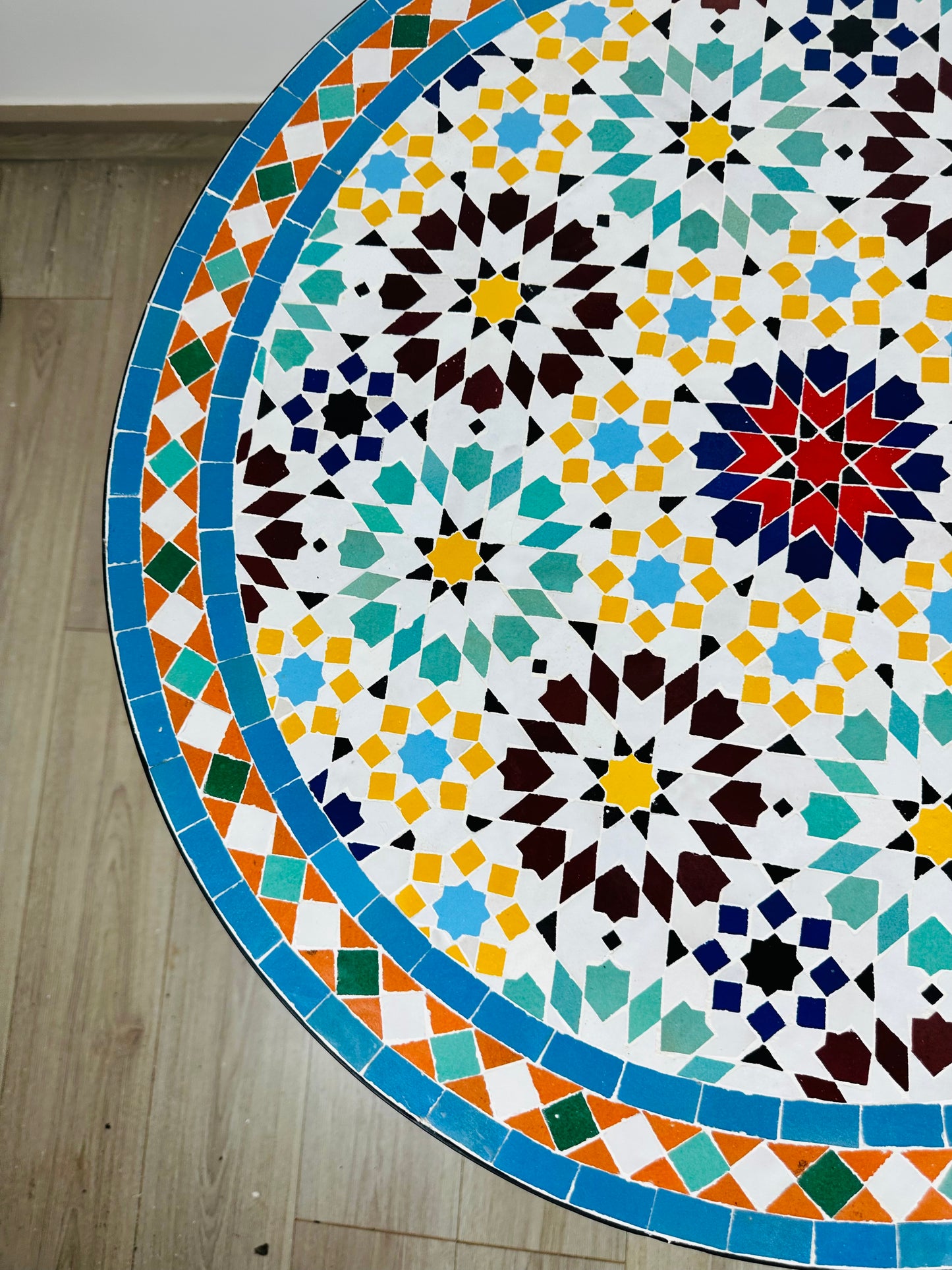 Sahara Starburst Mosaic Table