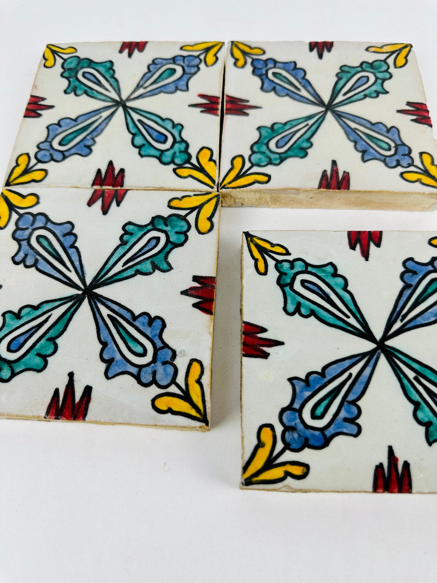 Floral Elegance Moroccan Zellige Tiles