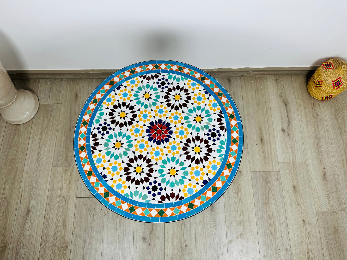 Sahara Starburst Mosaic Table