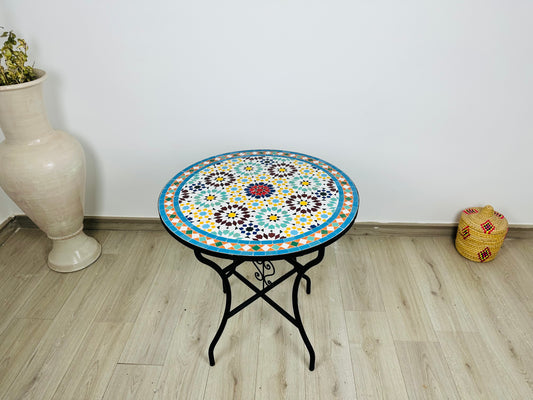 Sahara Starburst Mosaic Table