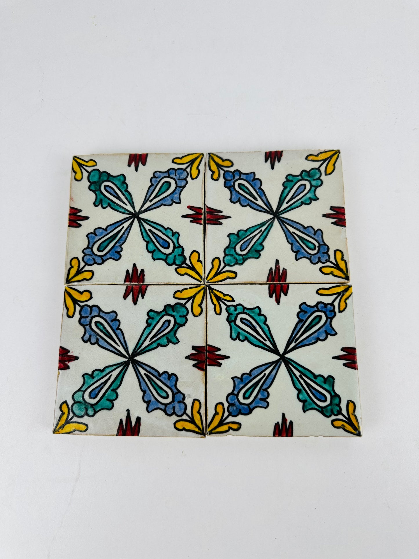 Floral Elegance Moroccan Zellige Tiles