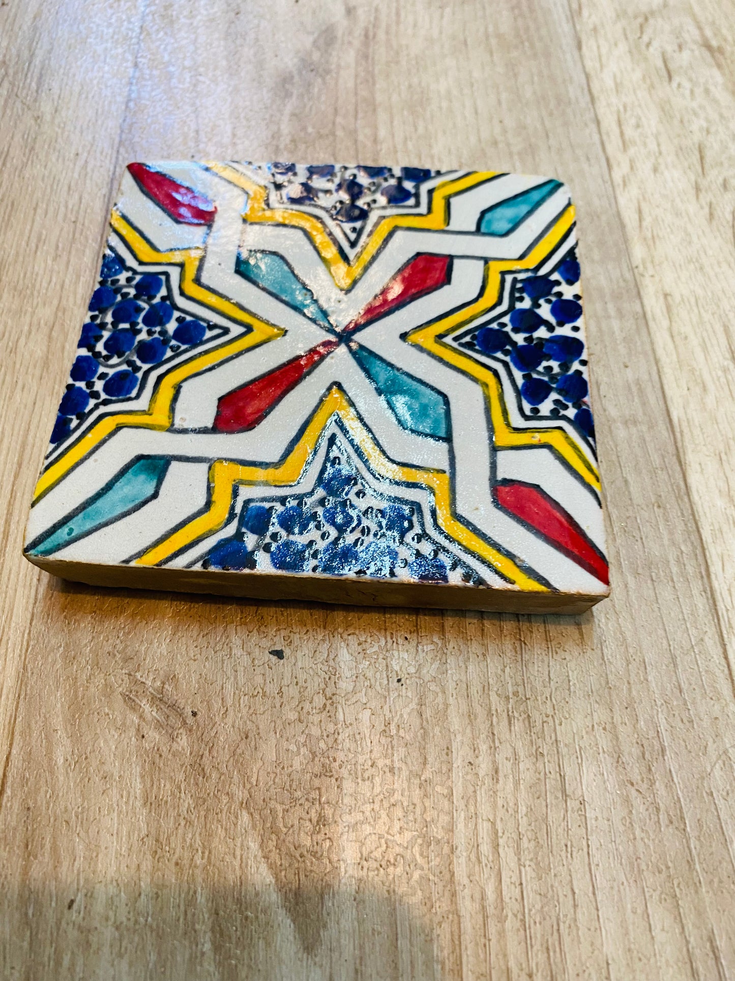 Royal Starburst Moroccan Zellige Tile