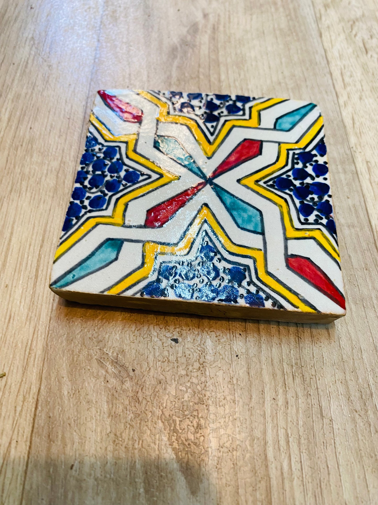 Royal Starburst Moroccan Zellige Tile