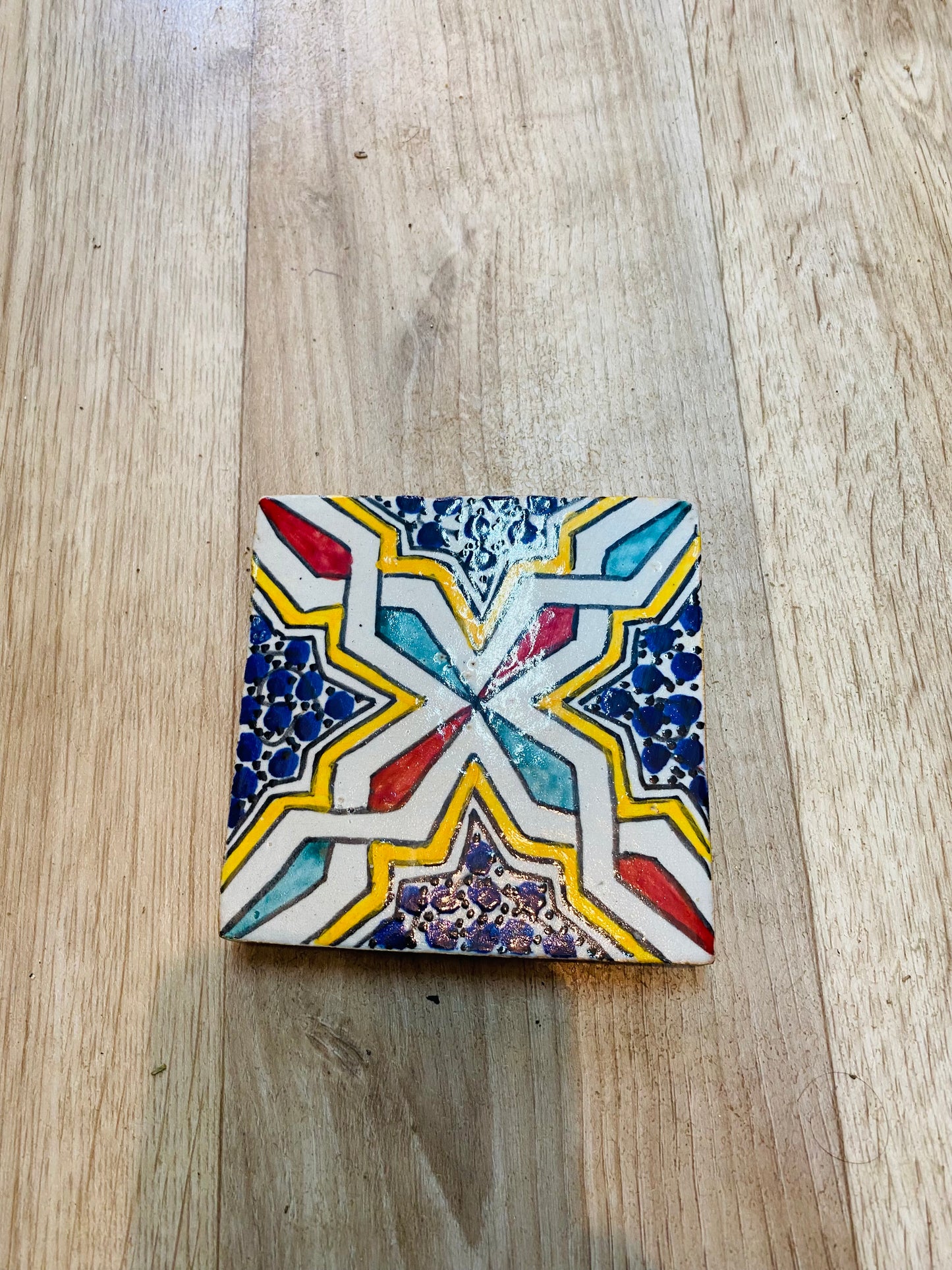 Royal Starburst Moroccan Zellige Tile