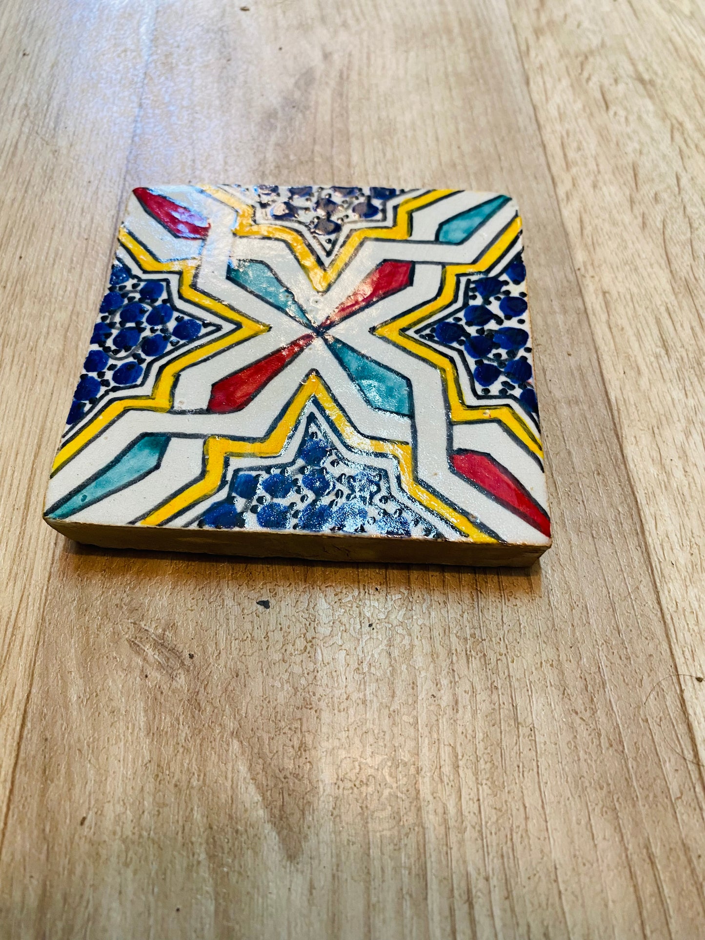 Royal Starburst Moroccan Zellige Tile