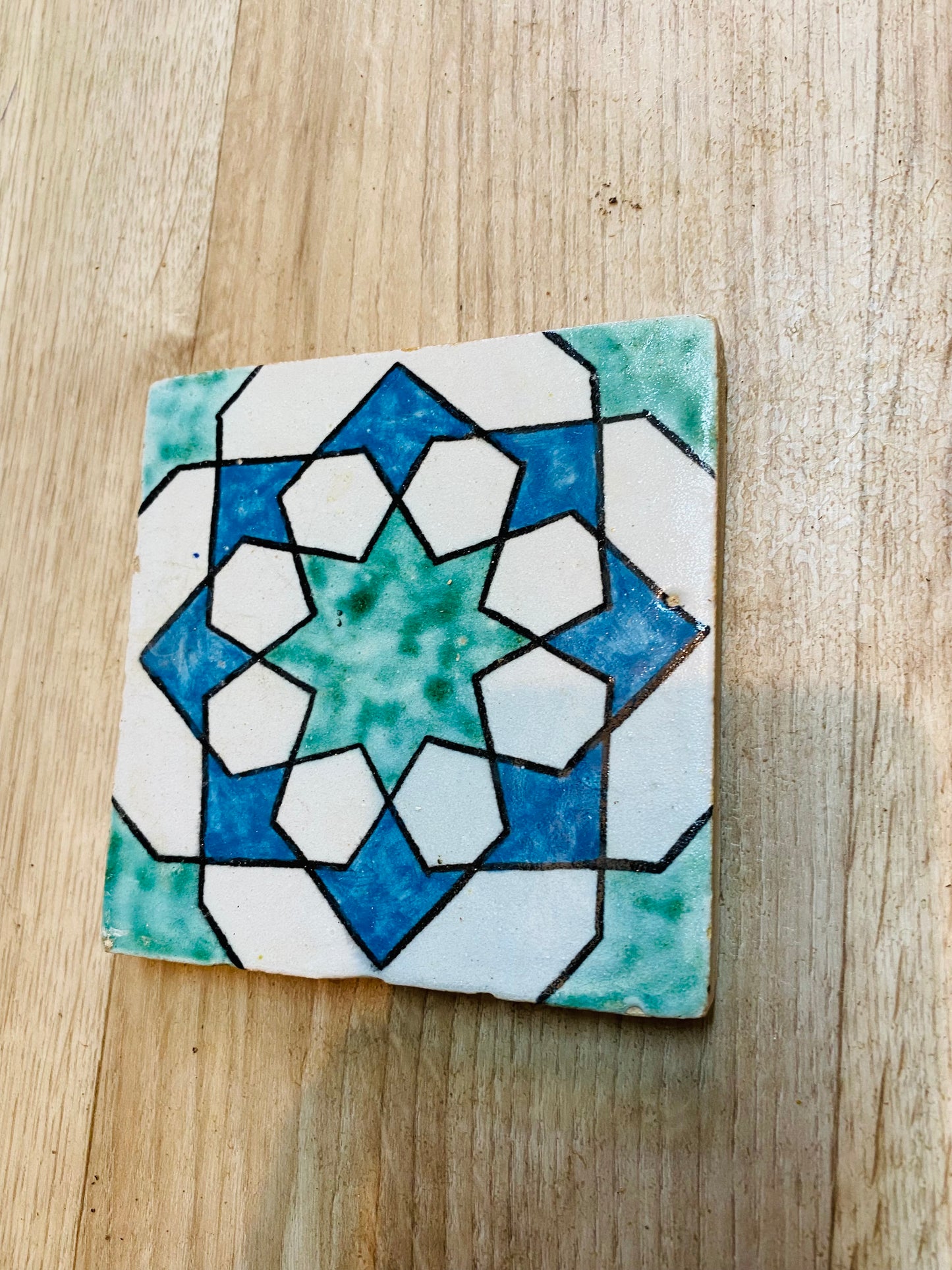 Celestial Harmony Moroccan Zellige Tile