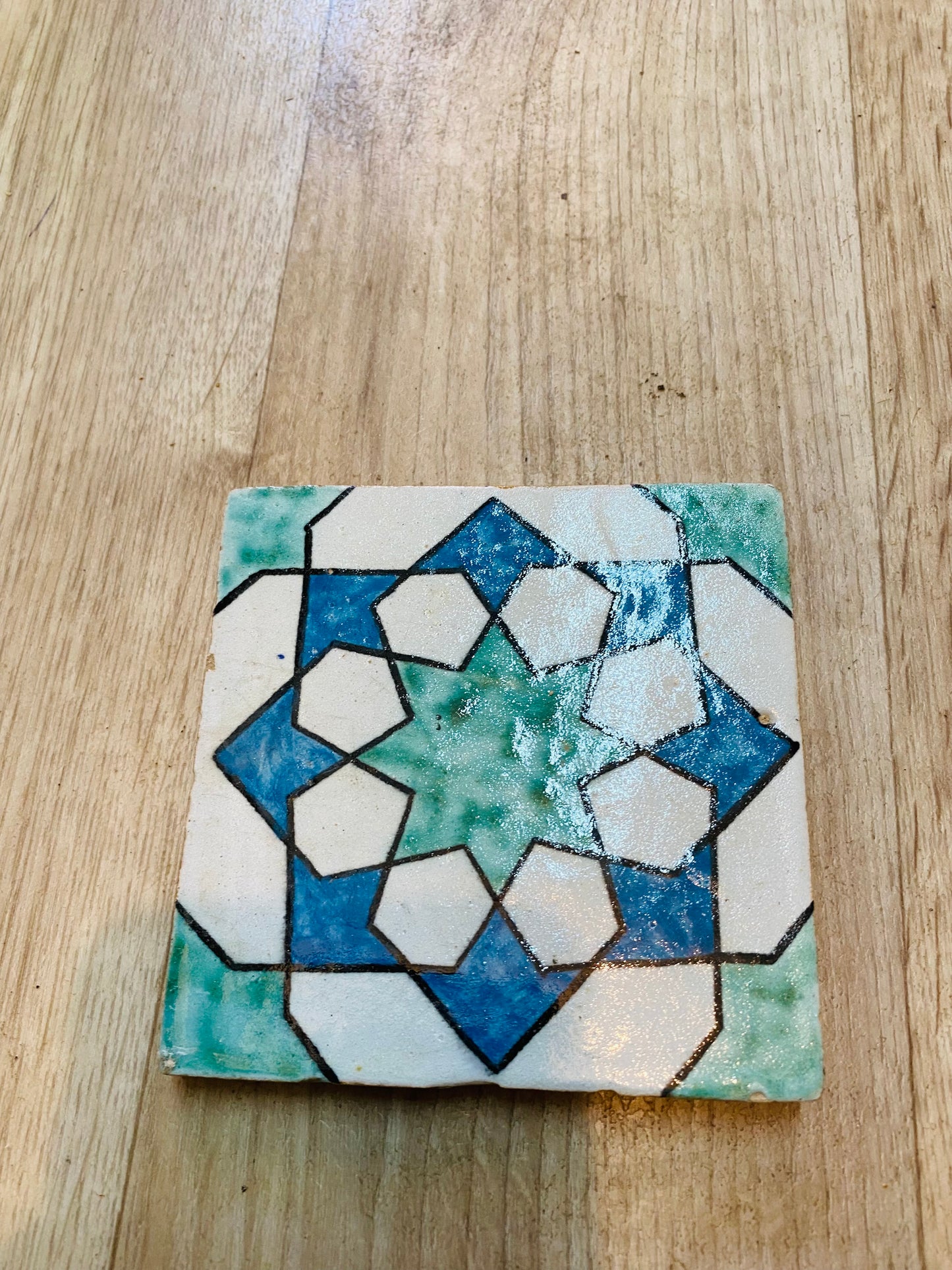 Celestial Harmony Moroccan Zellige Tile