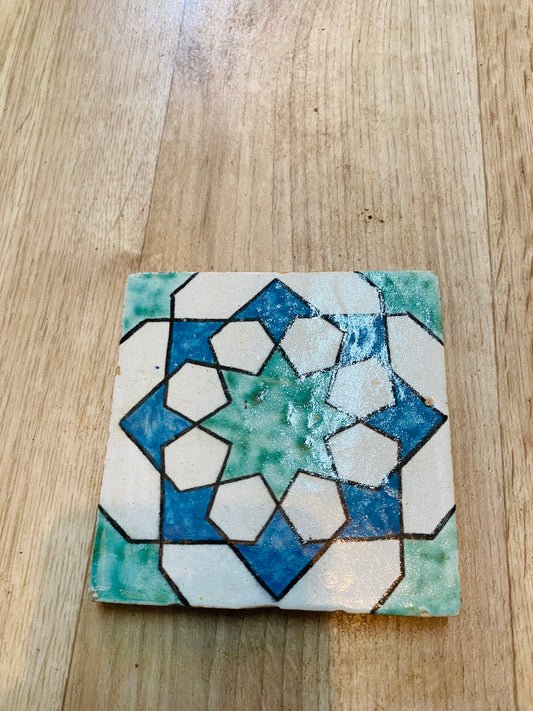 Celestial Harmony Moroccan Zellige Tile