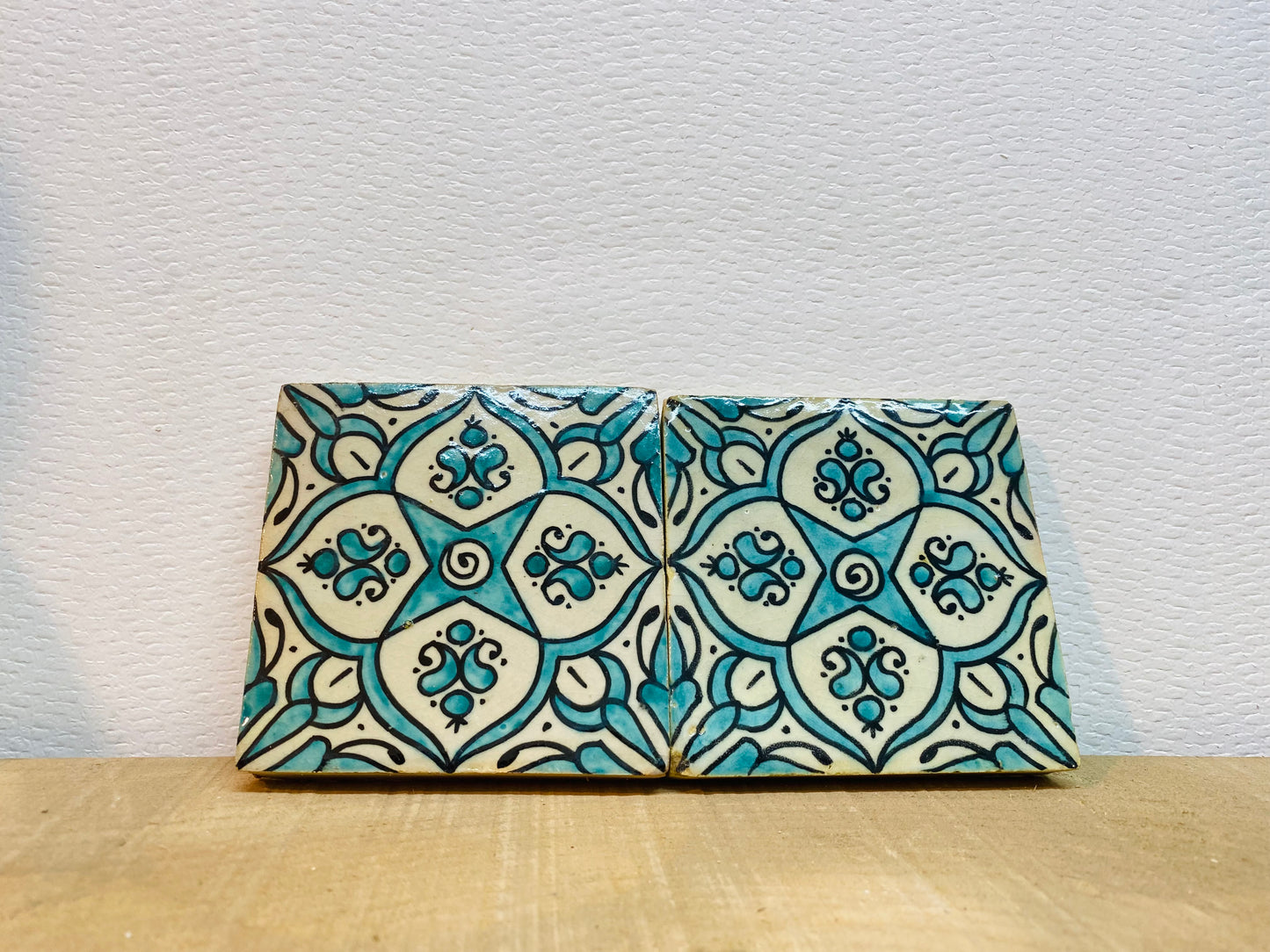 Azure Bloom Moroccan Zellige Tile