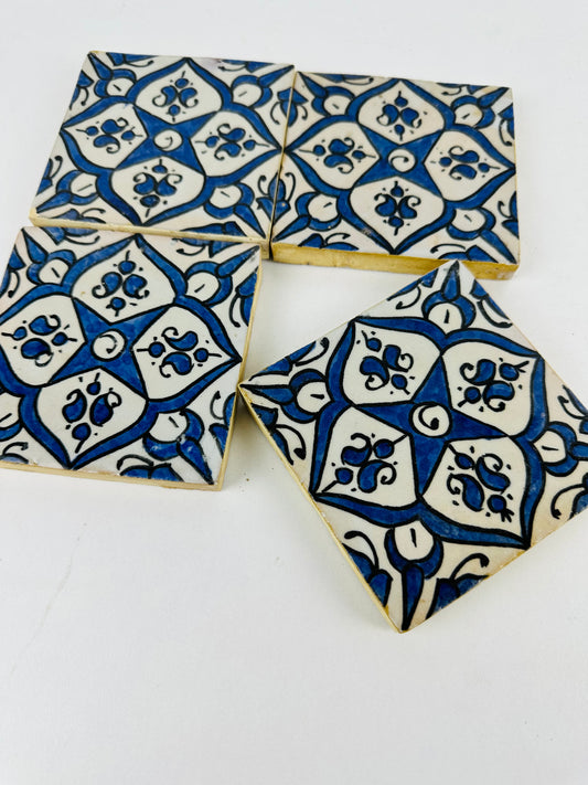 Blue Elegance Moroccan Zellige Tiles