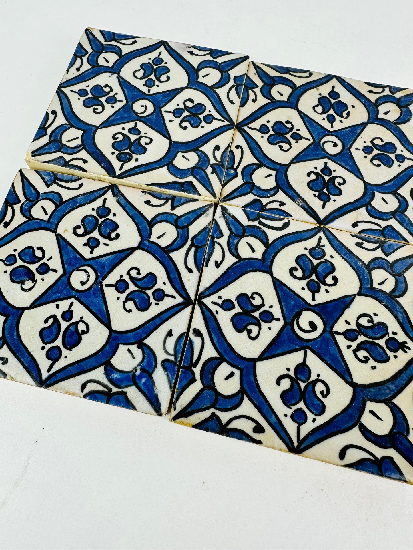 Blue Elegance Moroccan Zellige Tiles